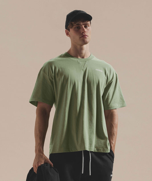 Gymshark Rest Day Sweats T-Shirt - Sage Green