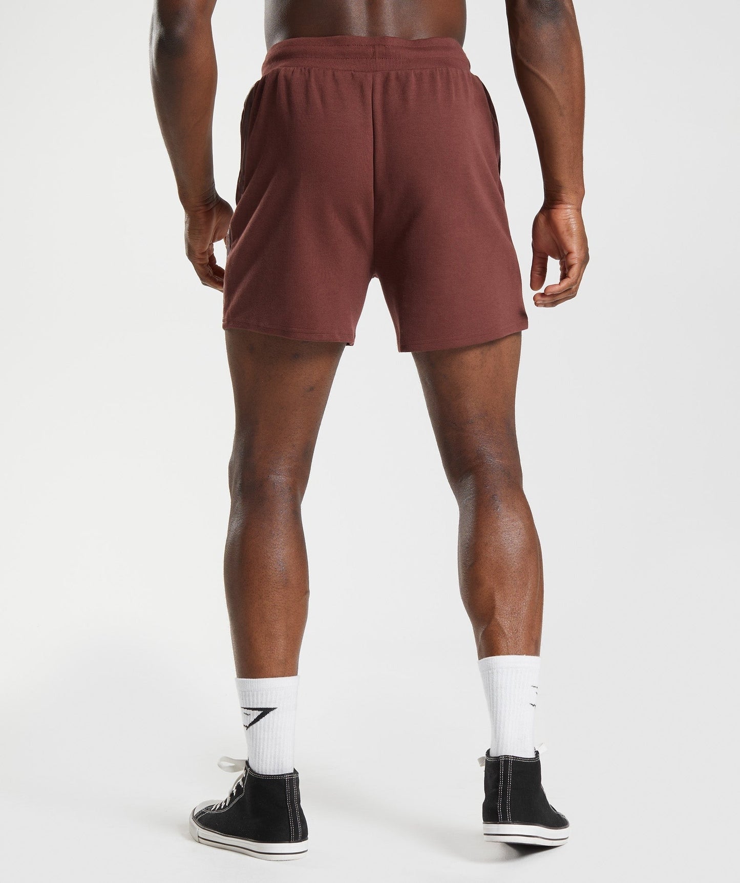 Gymshark Bold React 5" Shorts - Cherry Brown