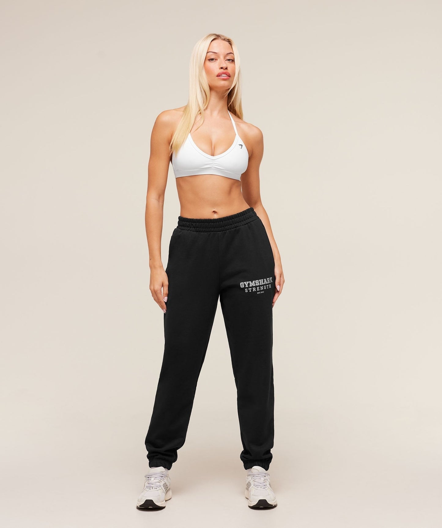 Gymshark Strength Graphic Joggers - Black