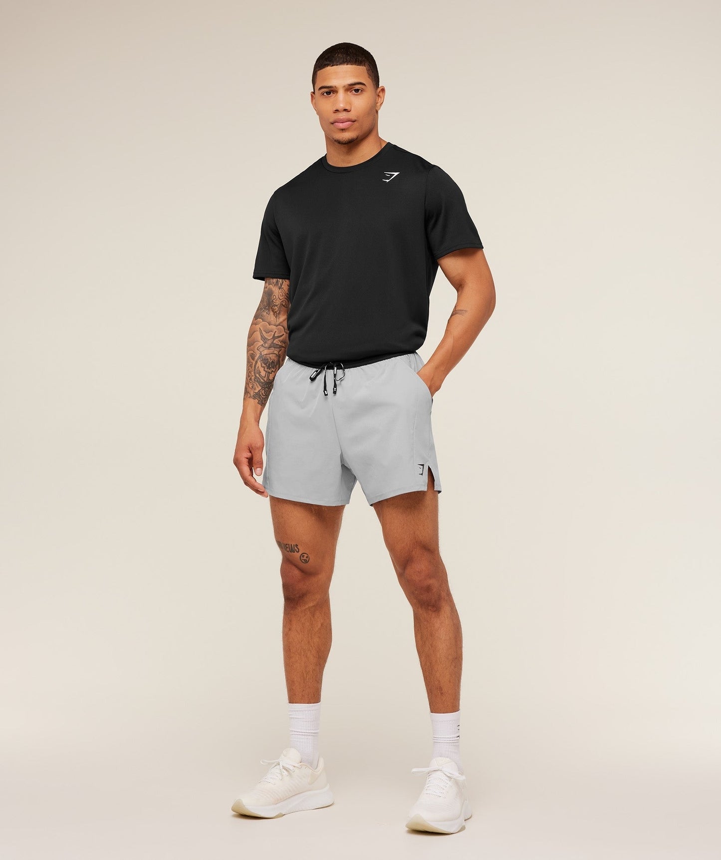 Gymshark Weekend 5" Shorts - Stratus Grey