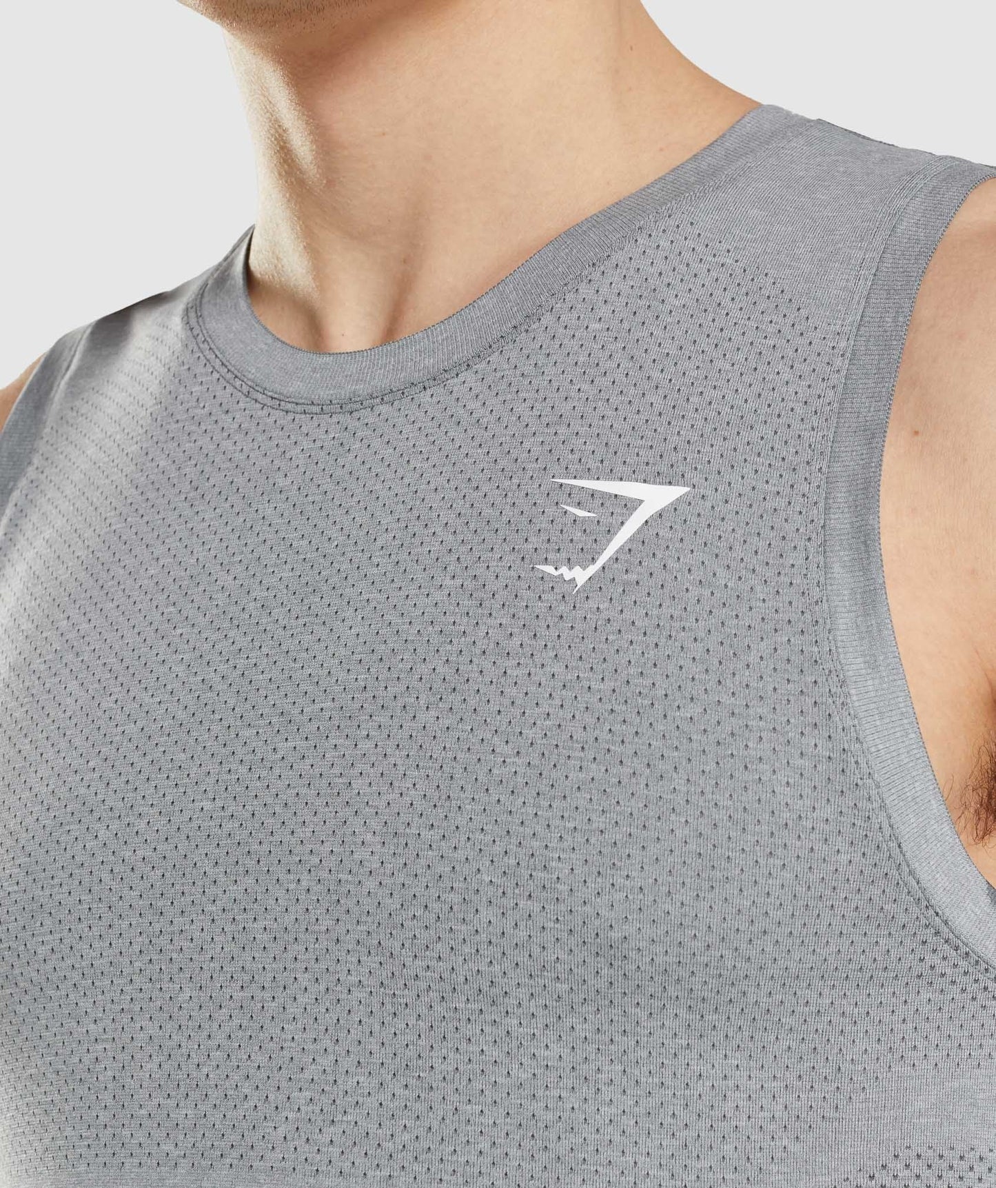 Gymshark Vital Light Tank - Charcoal Grey Marl