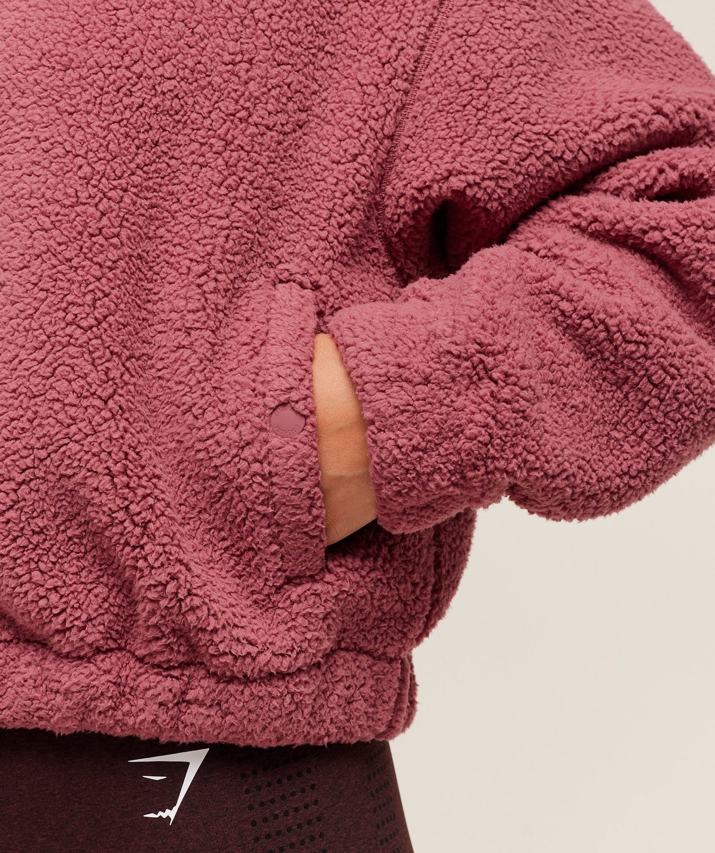 Gymshark Sherpa Jacket - Reset Pink