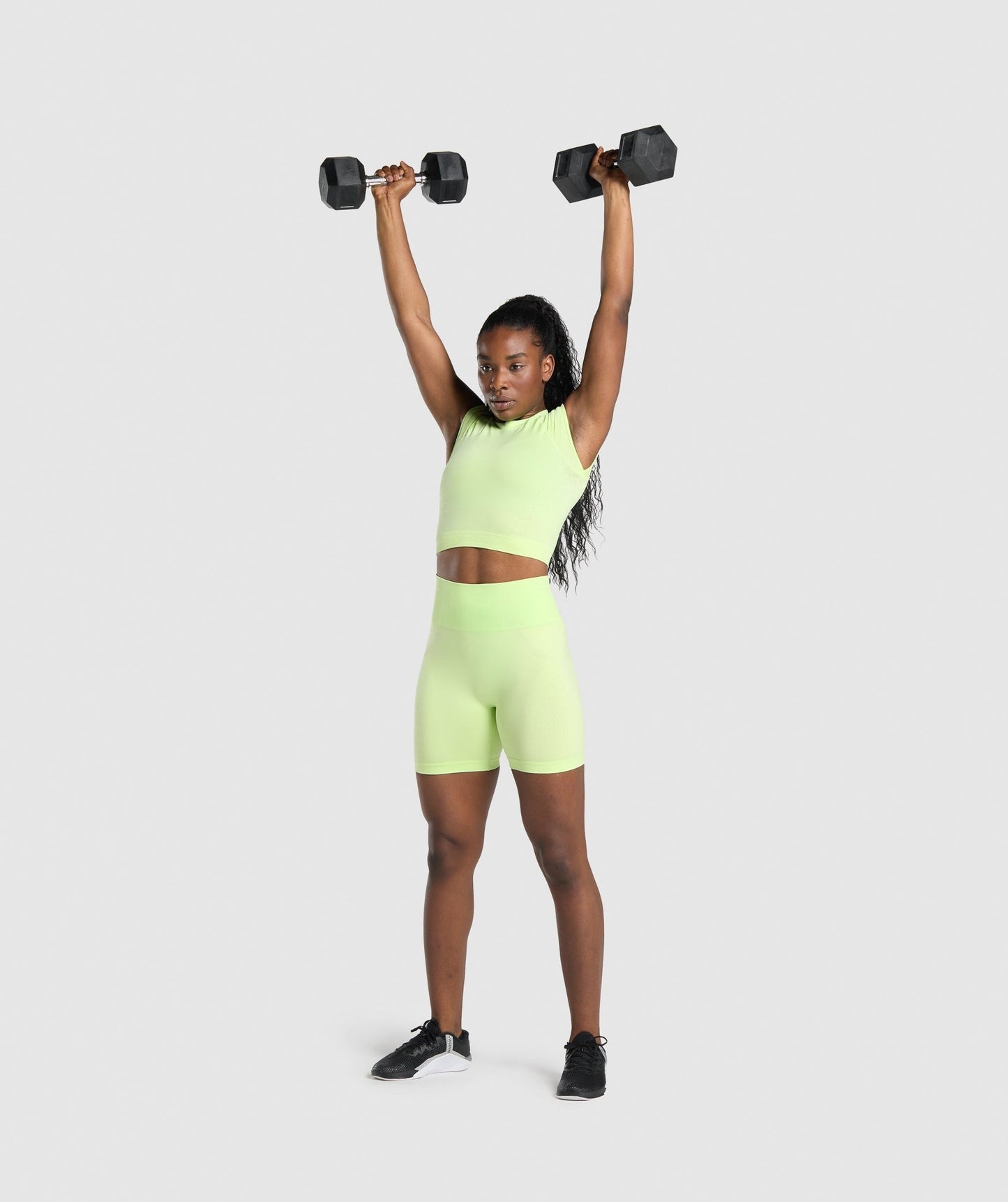 Gymshark Apex Seamless Shorts - Green/Light Green