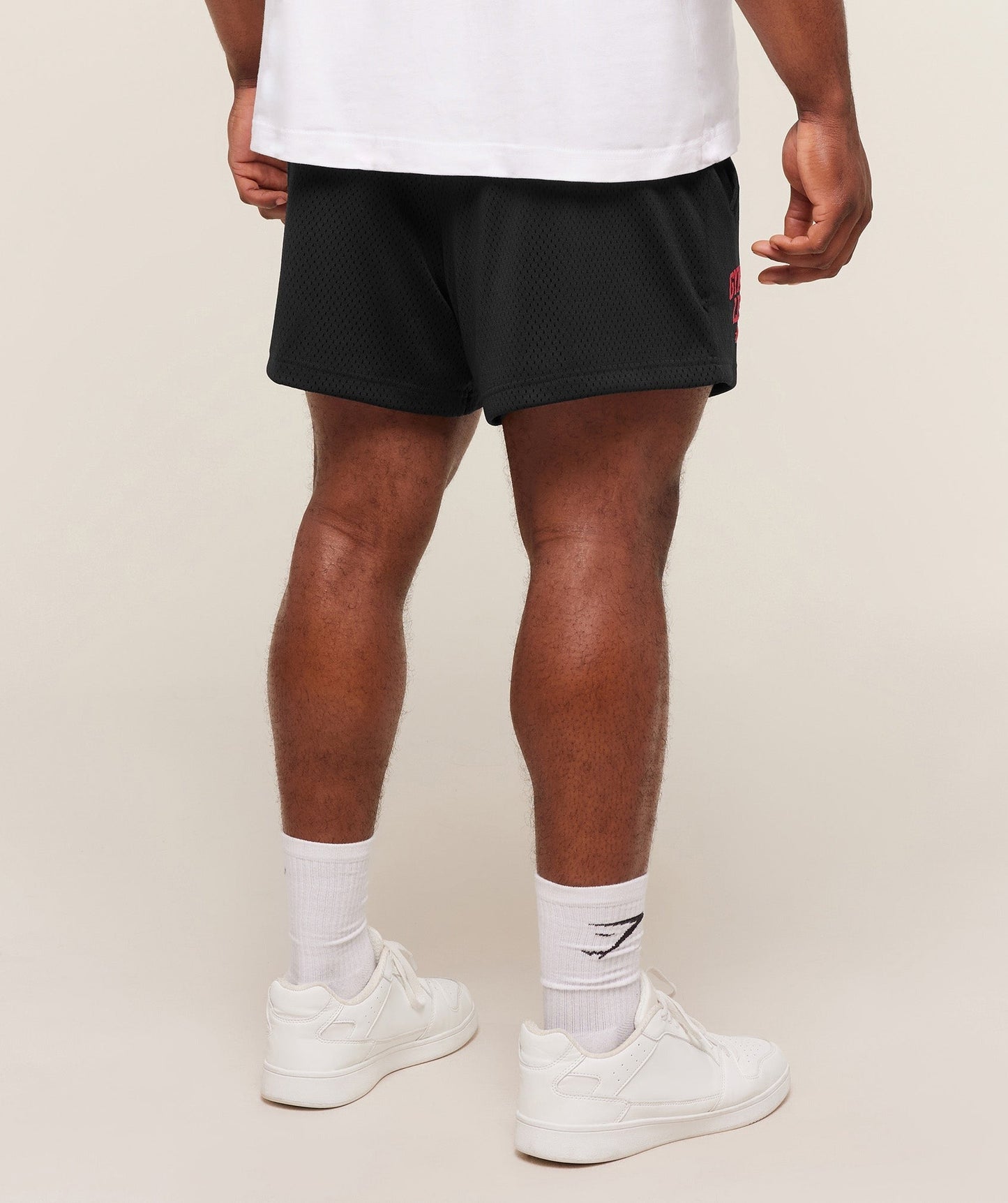 Gymshark Lifting Barbell Mesh 5" Short - Black