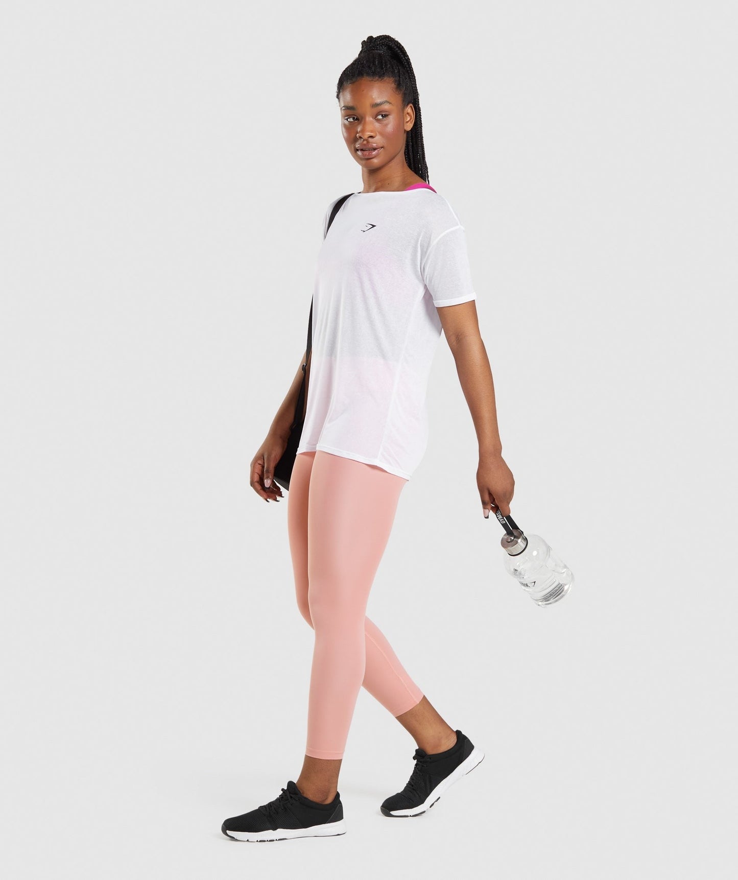 Gymshark Training Oversized Top - White