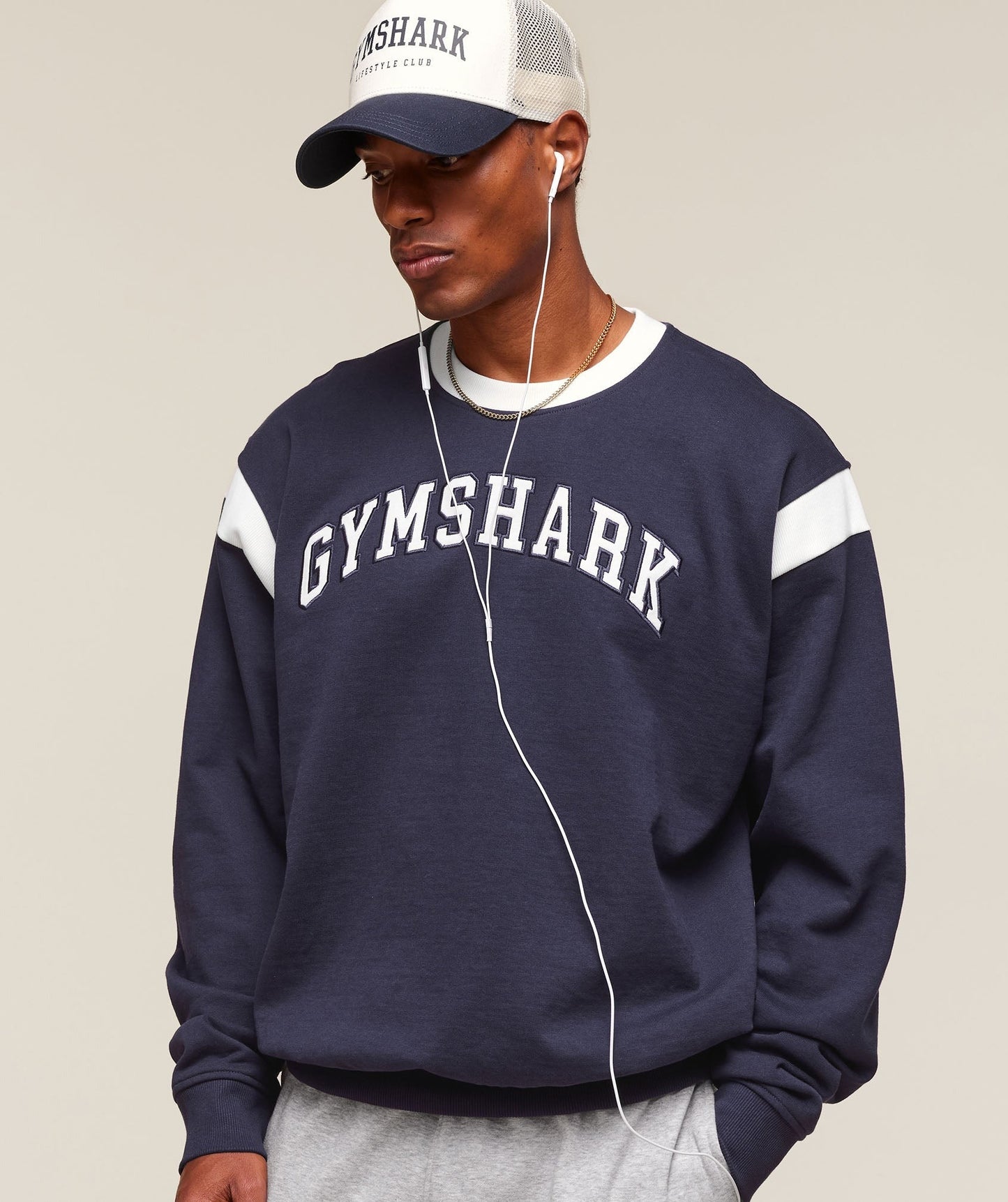 Gymshark GSLC Crew - Heavy Blue