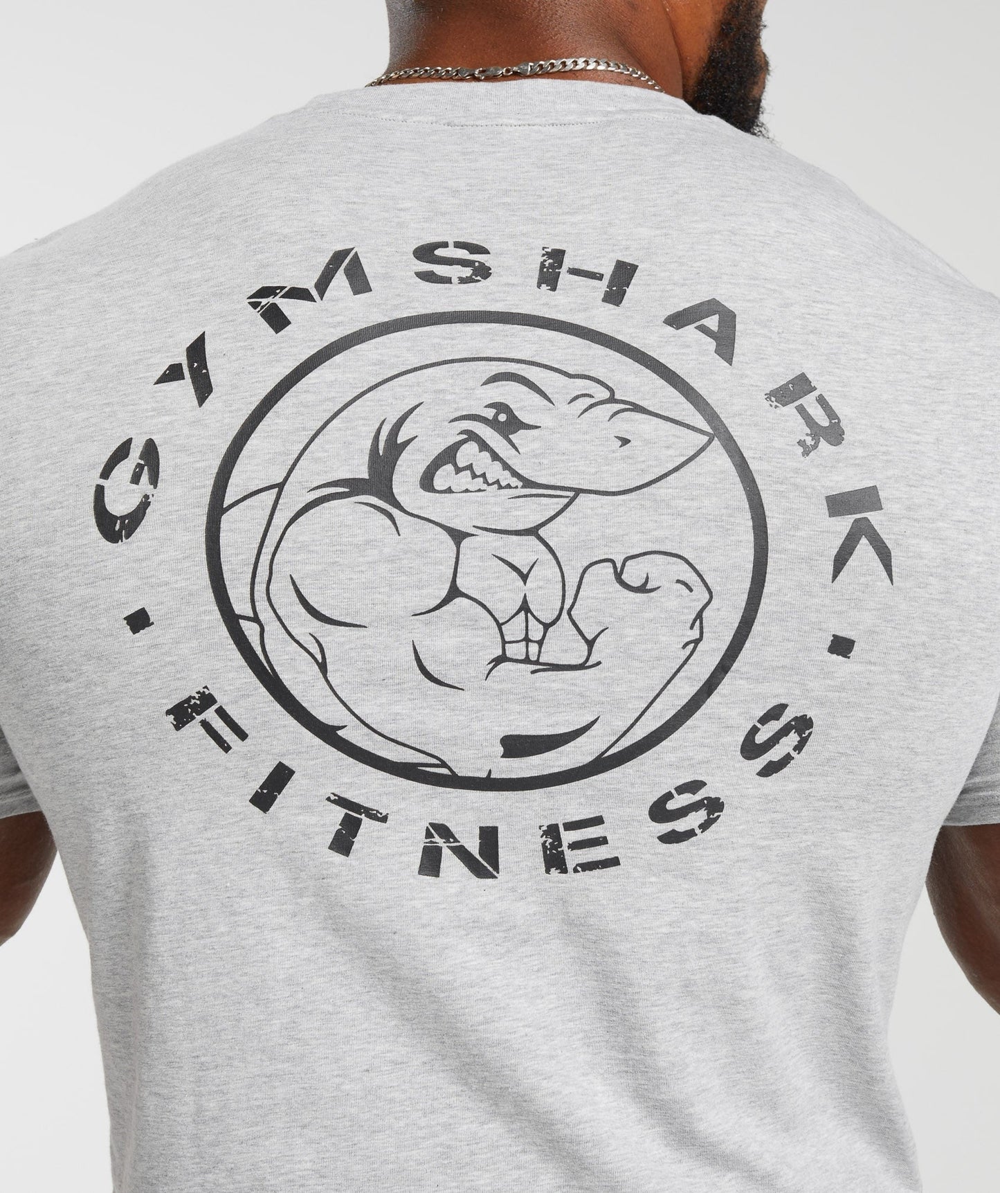 Gymshark Legacy T-Shirt - Light Grey Marl
