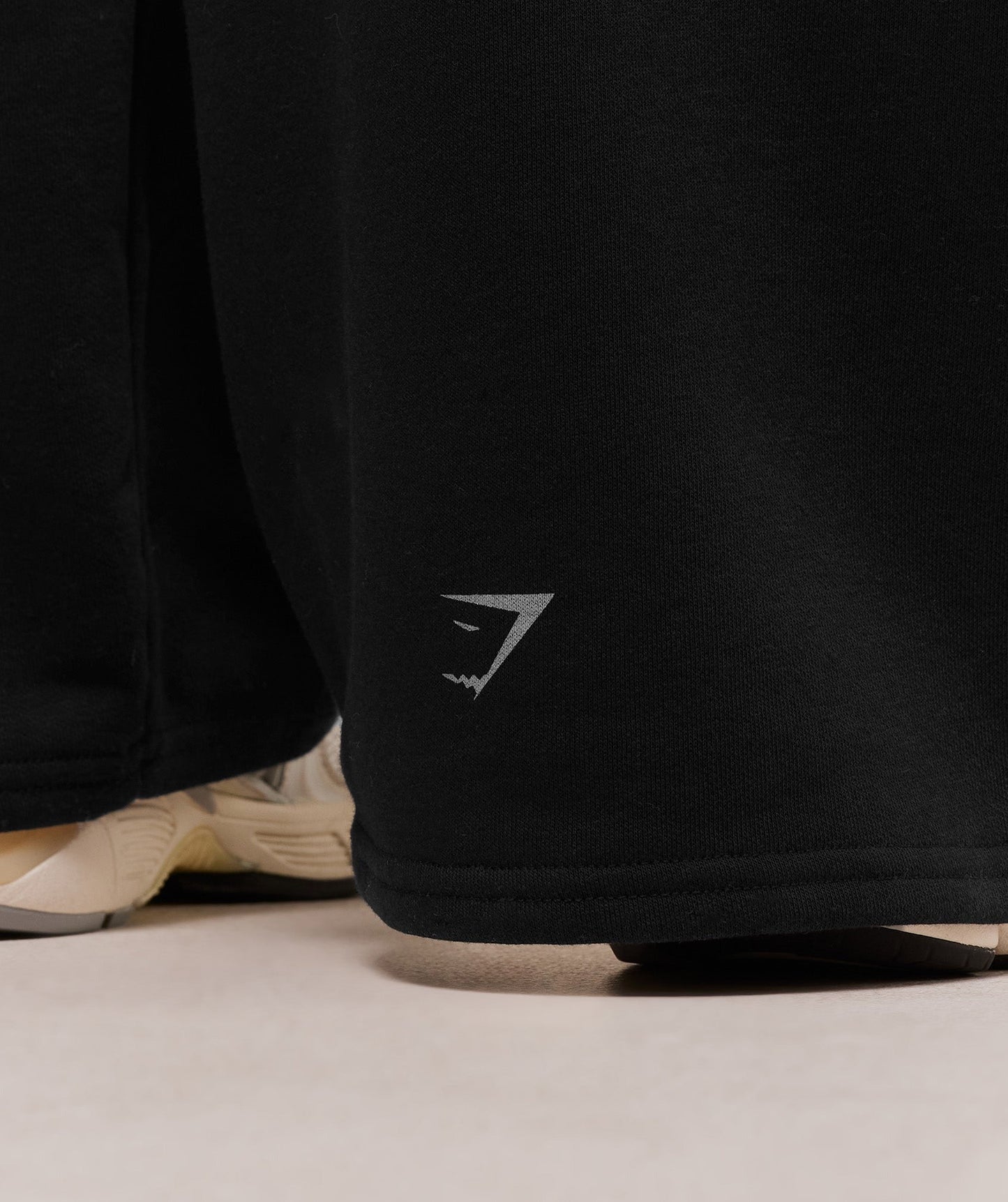 Gymshark Strength Department Wide Leg Joggers - Black