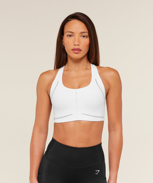 Gymshark Running Sports Bra - White