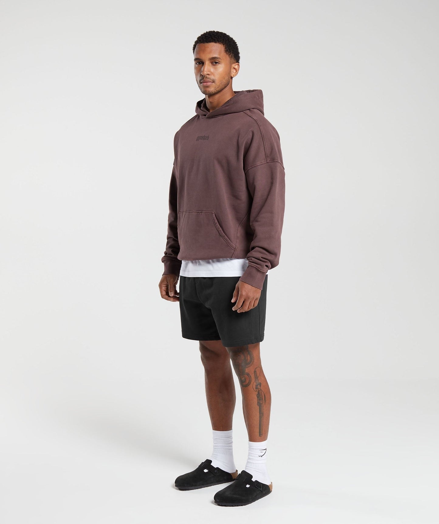 Gymshark Heavyweight Hoodie - Cocoa Brown