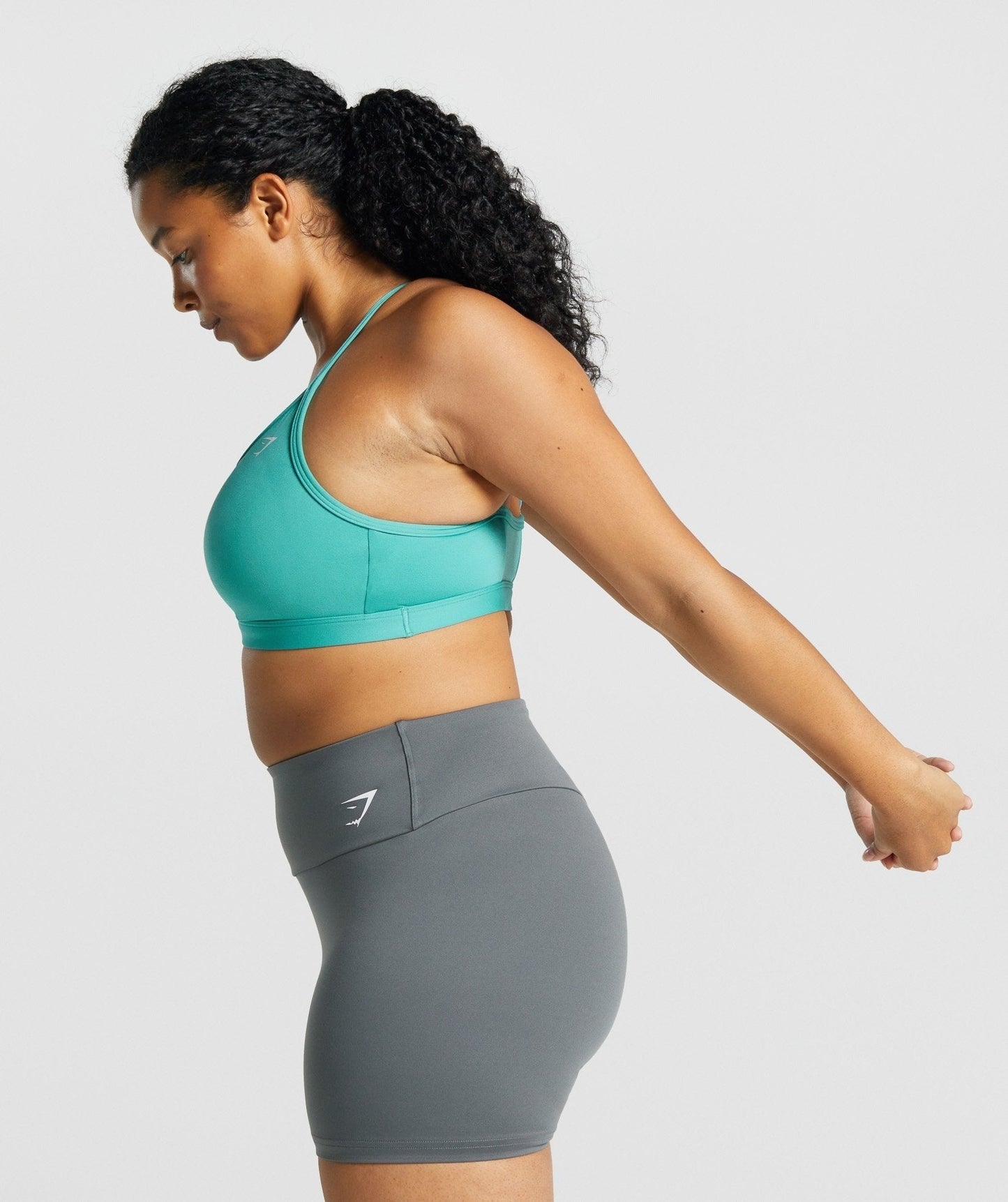 Gymshark Ruched Sports Bra - Teal