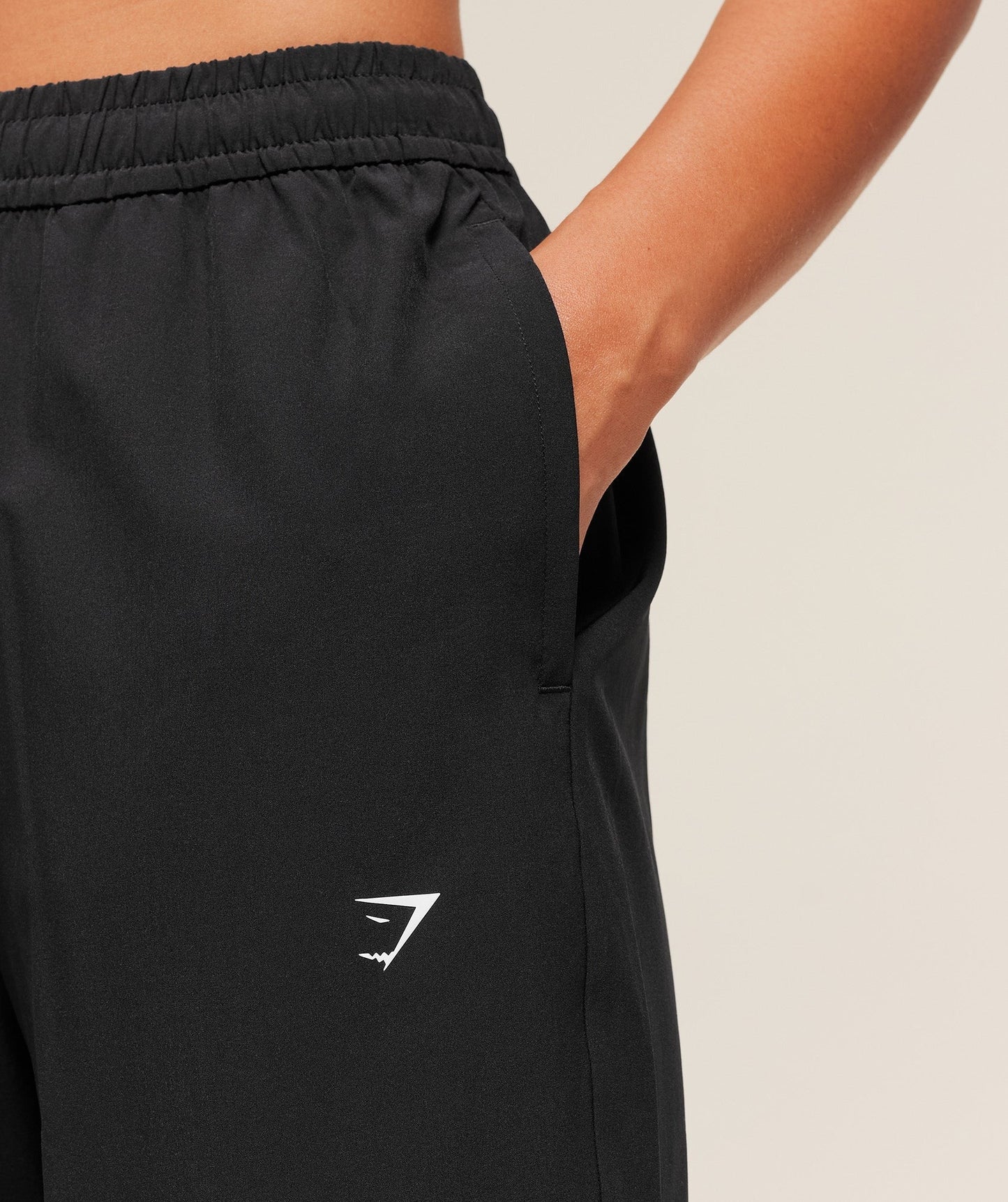 Gymshark Training Everyday Woven Straight Leg Pants - Black
