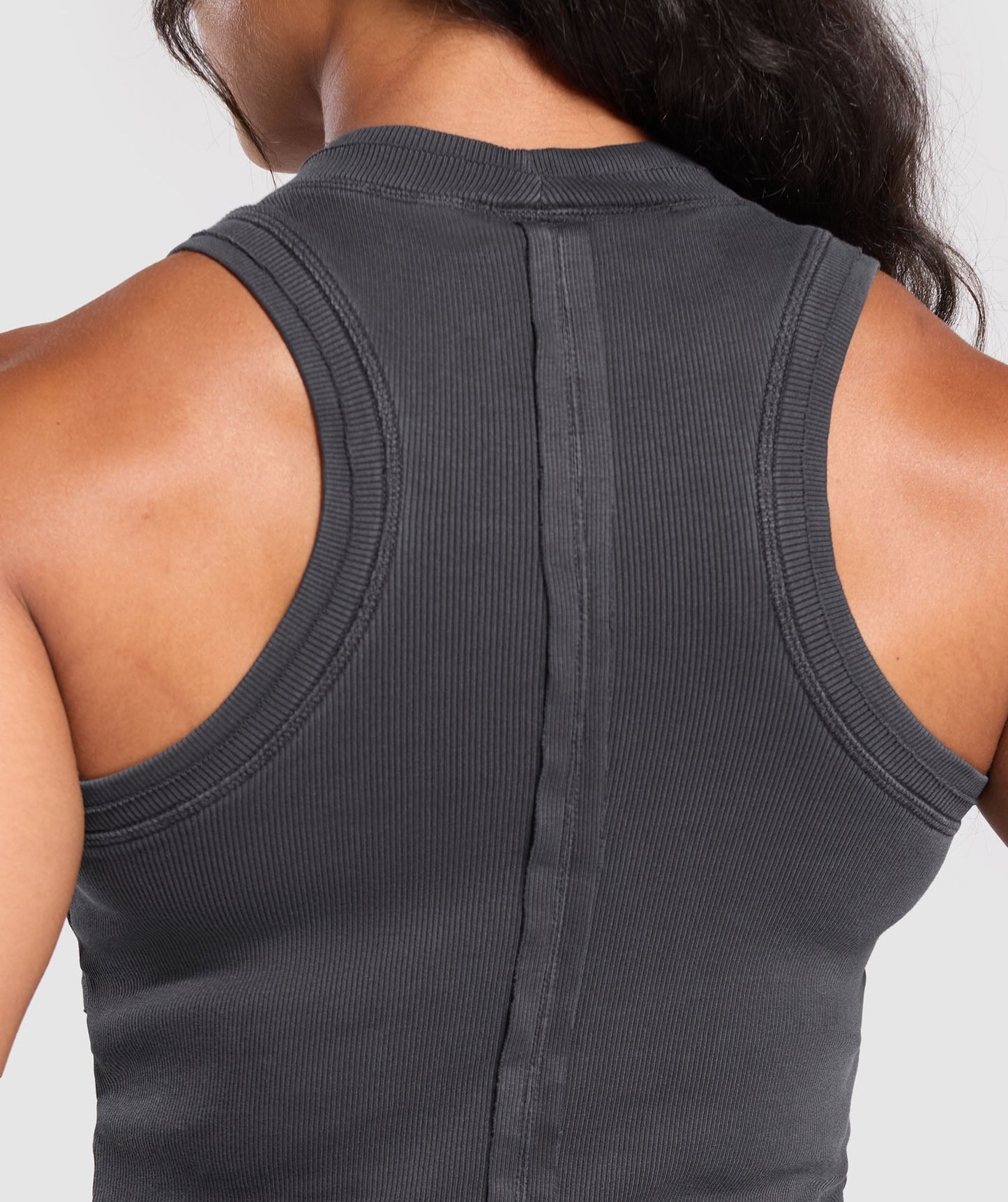 Gymshark Premium Legacy Tank - Black/Pigment Dye