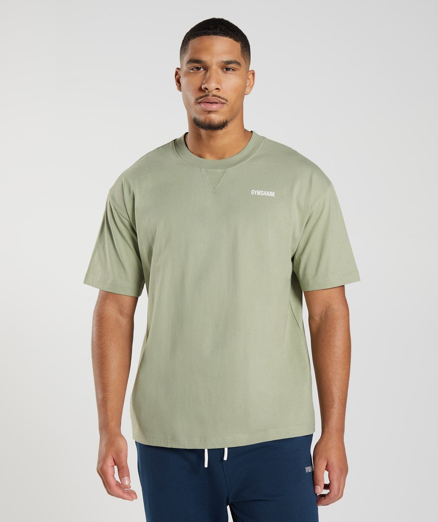 Gymshark Rest Day Sweats T-Shirt - Sage Green