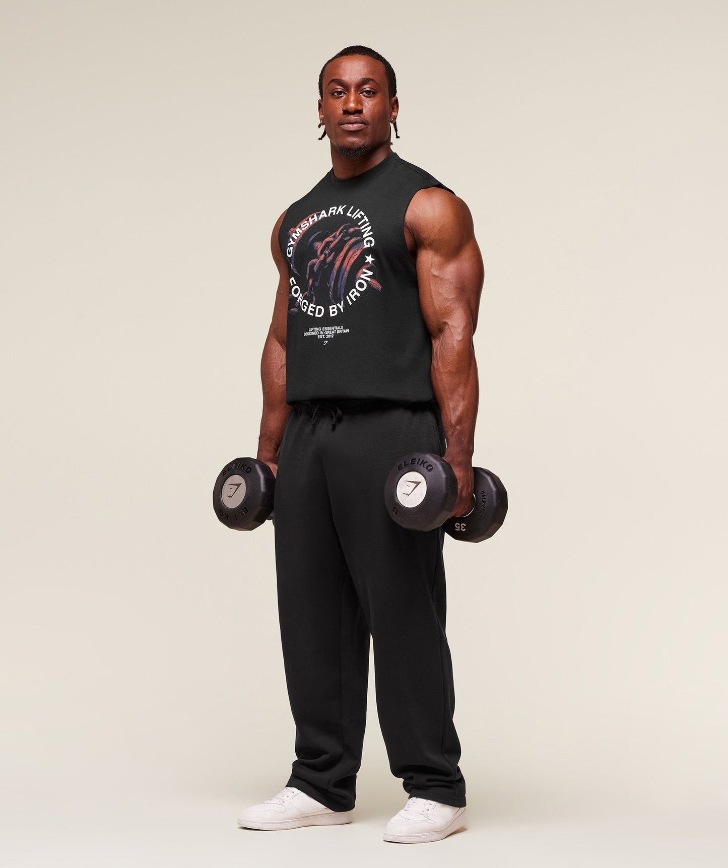 Gymshark Forged By Iron Tank - Black