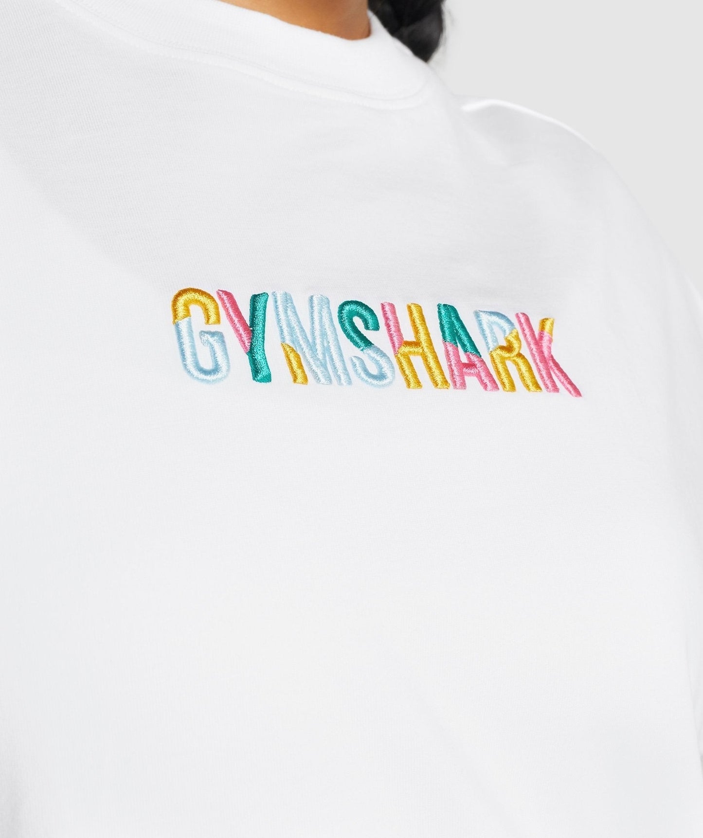 Gymshark Sundae Graphic T-Shirt - White