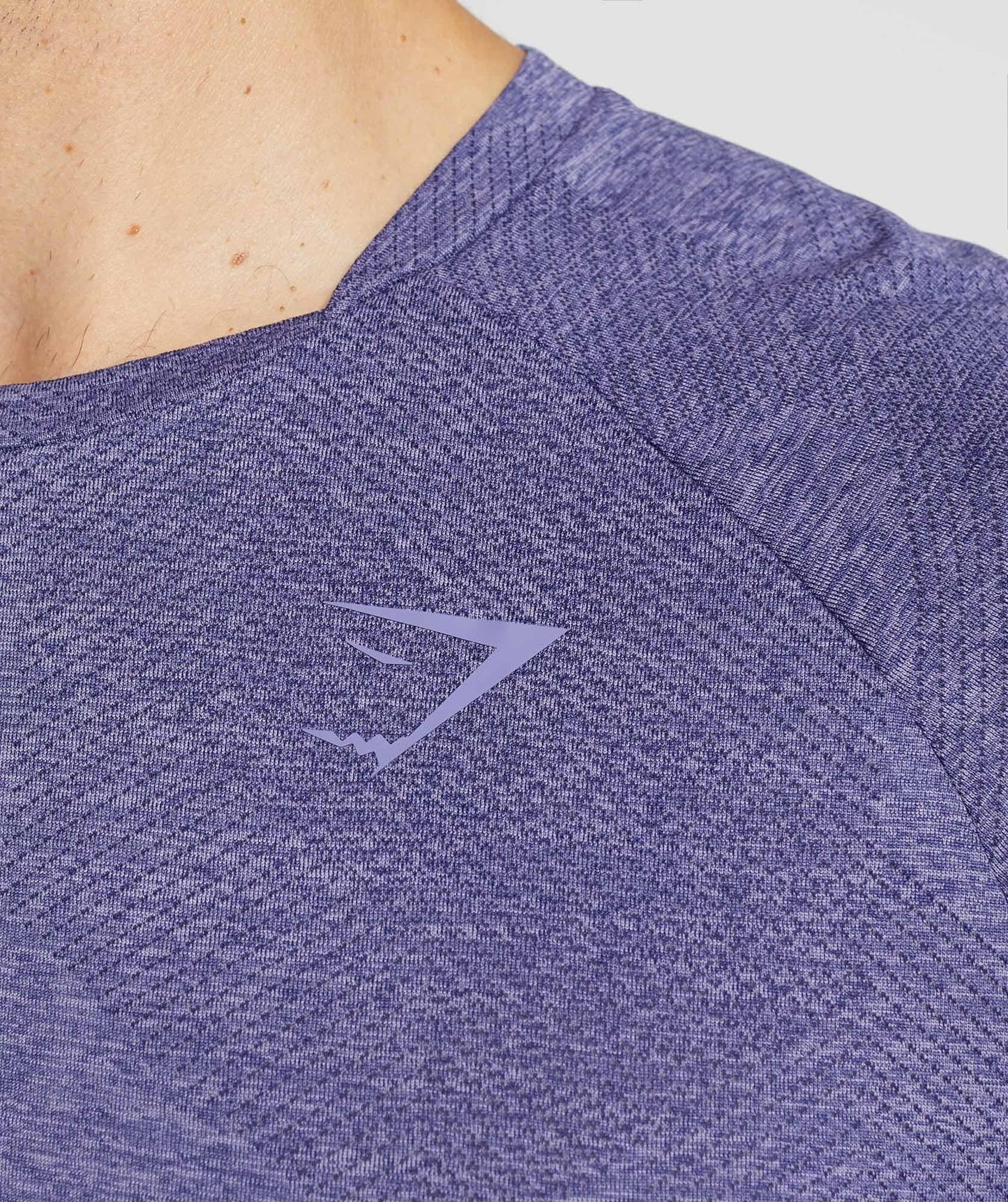 Gymshark Apex Long Sleeve T-Shirt - Neptune Purple/Velvet Purple