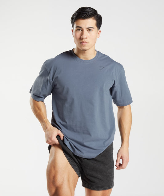 Gymshark Power T-Shirt - Evening Blue