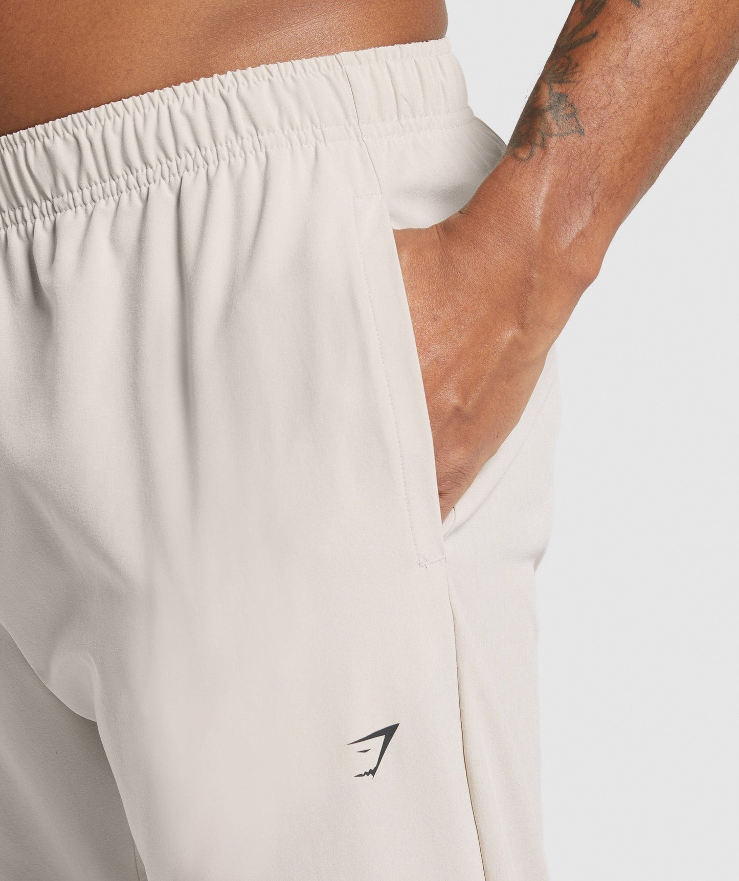 Gymshark Keep Showing Up Joggers - Pebble Grey