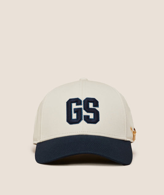 Gymshark x Analis Cap - Soft White/Midnight Blue