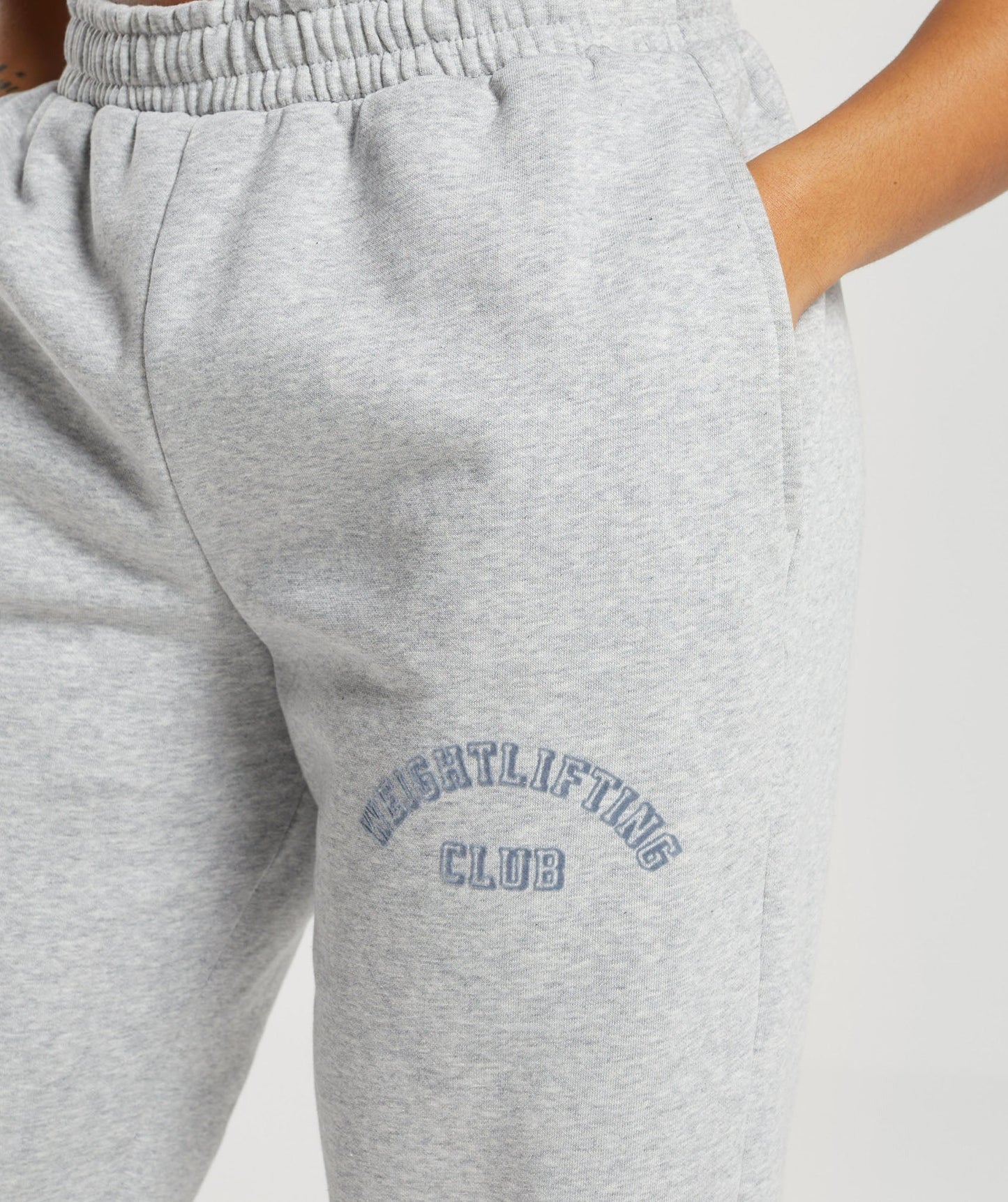 Gymshark Weightlifting Club Joggers - Light Grey Core Marl