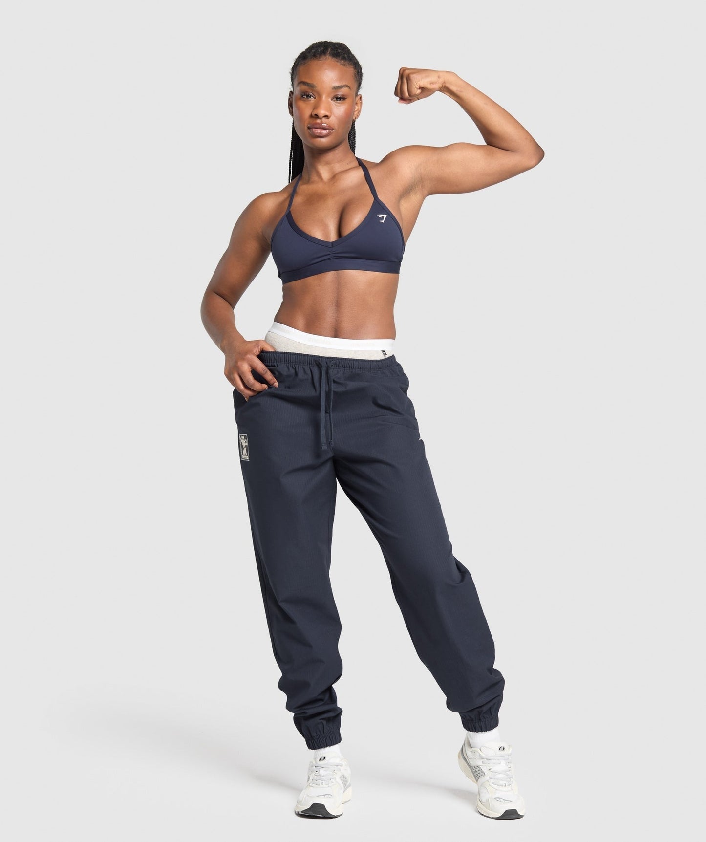 Gymshark Lifting Pump Pants - Heavy Blue