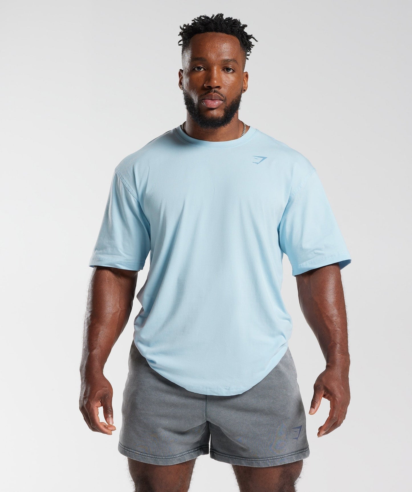 Gymshark Power T-Shirt - Skyline Blue