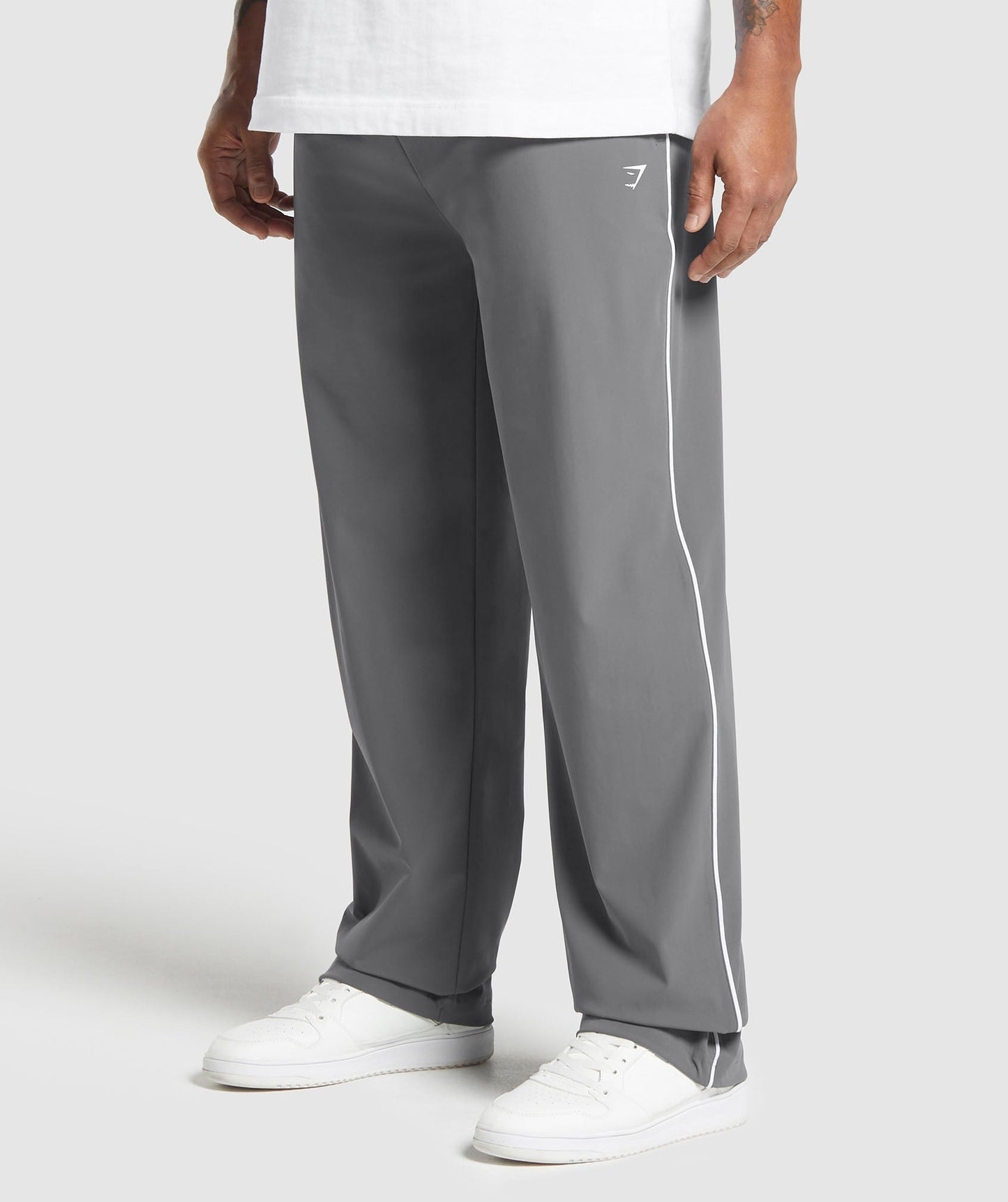Gymshark Contrast Straight Leg Pant - Pitch Grey