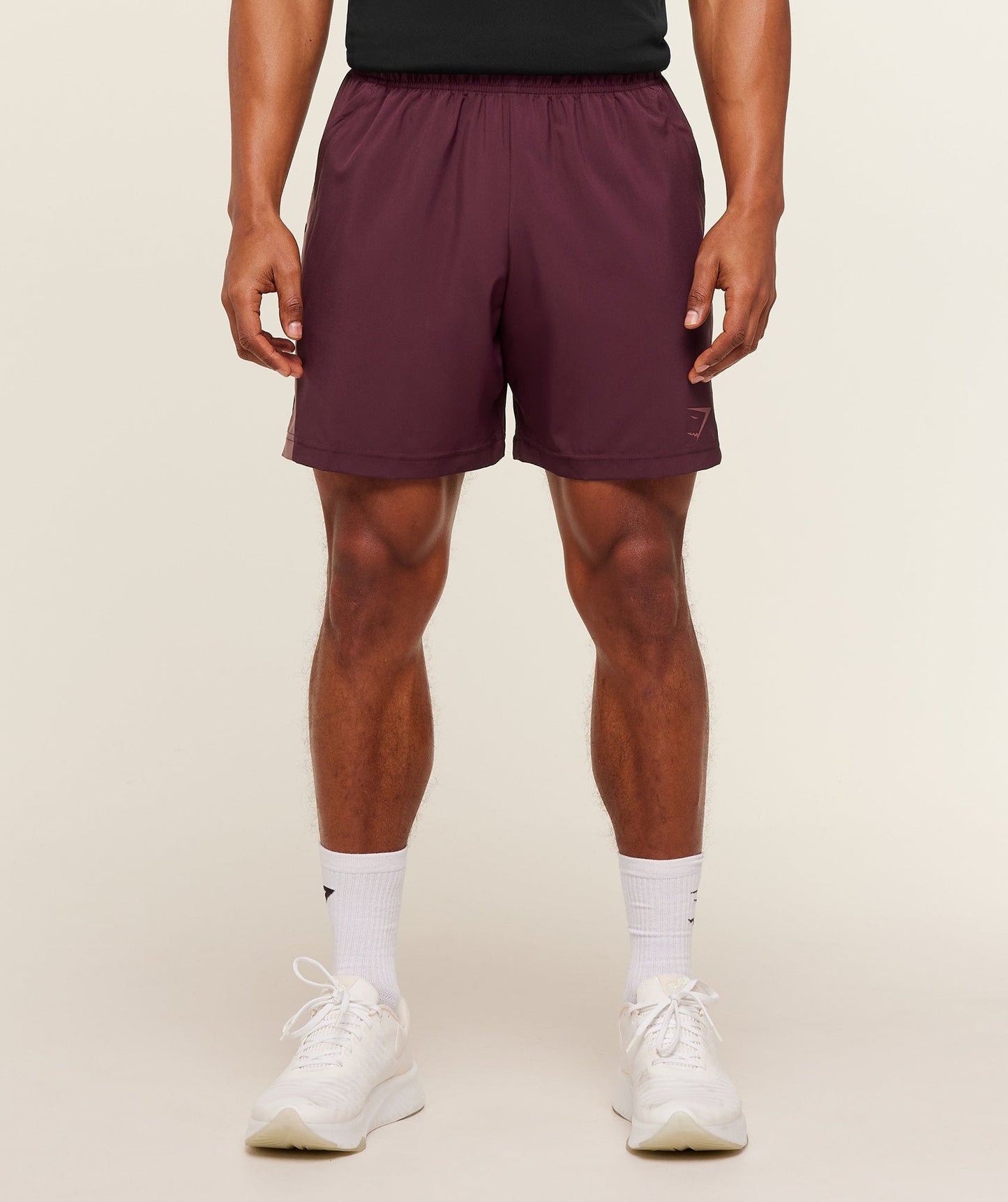 Gymshark Sport 7" Shorts - Impact Burgundy/Reset Pink