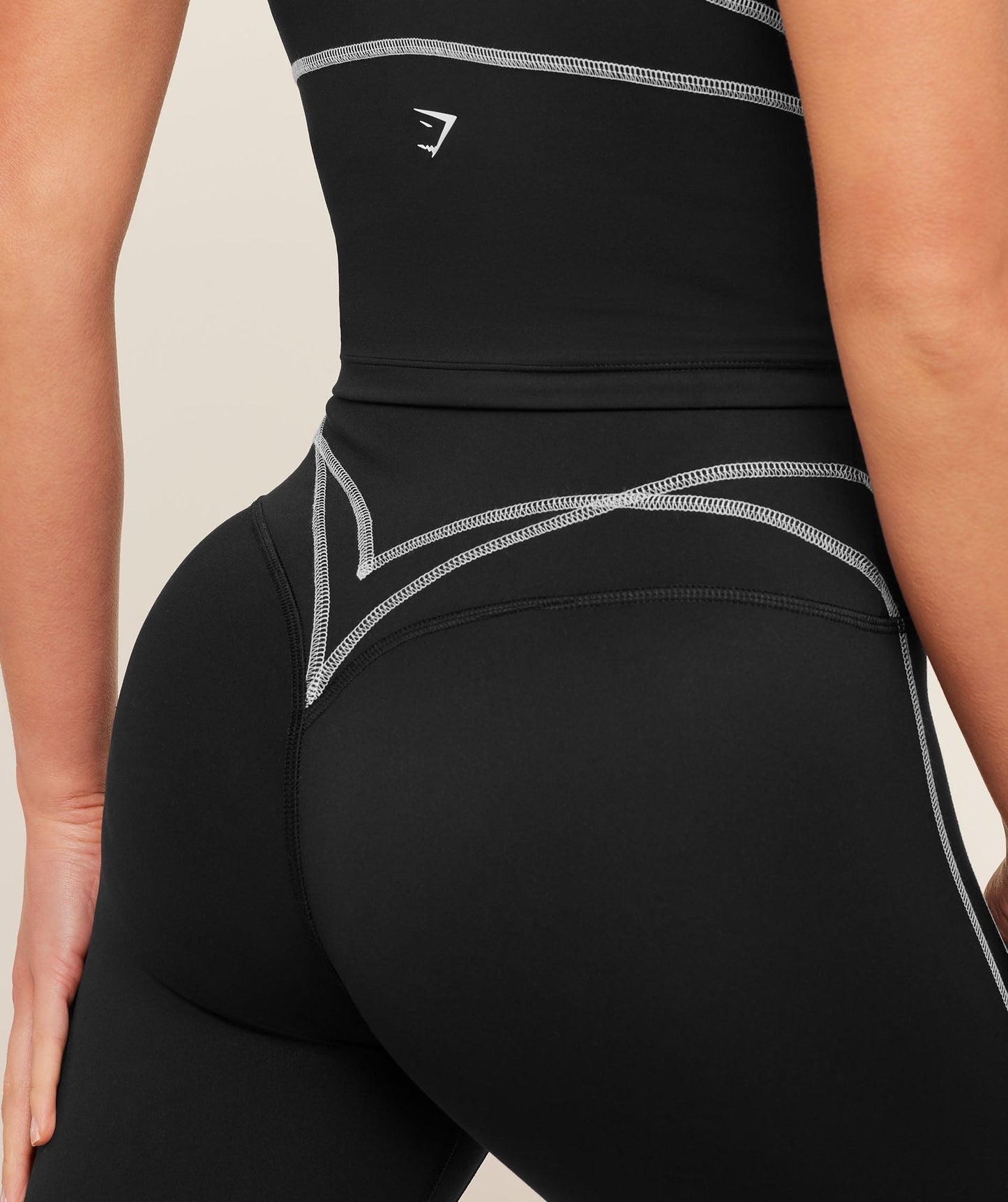 Gymshark Volt Leggings - Black/White