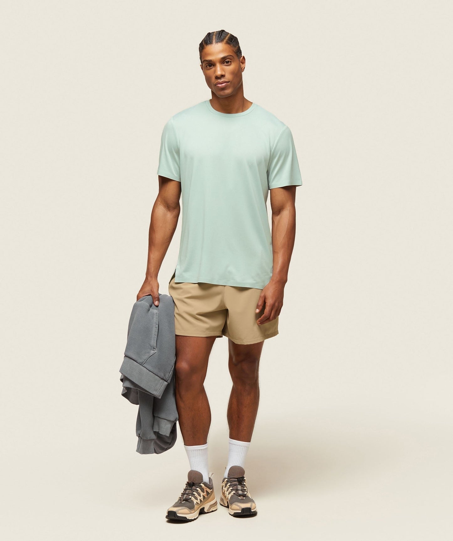 Gymshark everywear Tech Tee - Cool Turquoise