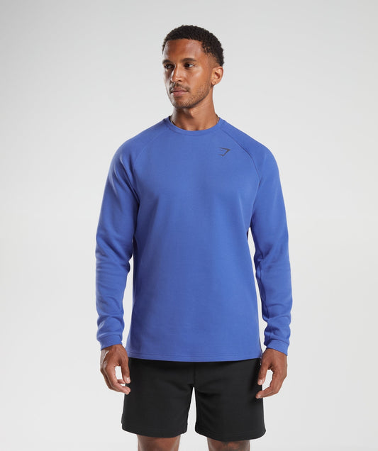 Gymshark Knit Crew - Court Blue