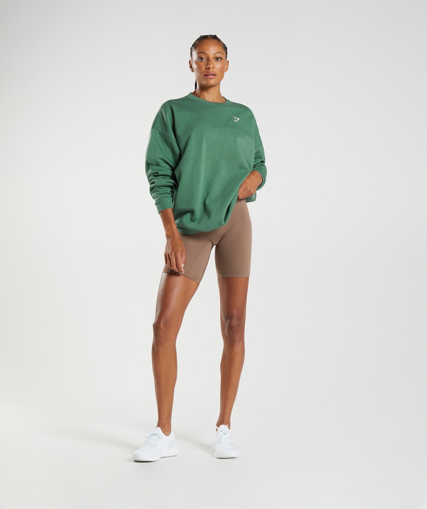 Gymshark Training Oversized Sweatshirt - Hoya Green