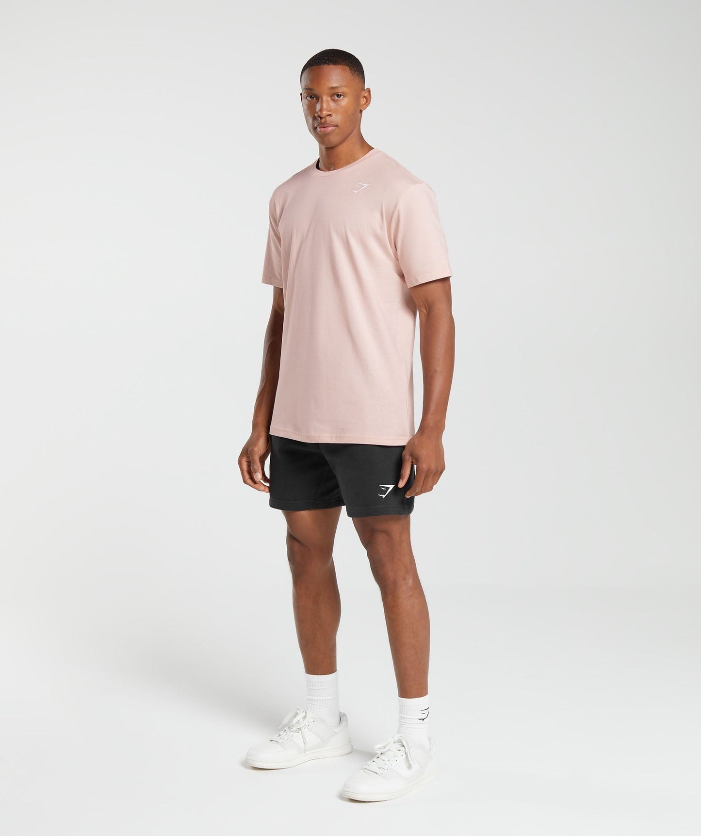 Gymshark Crest T-Shirt - Misty Pink