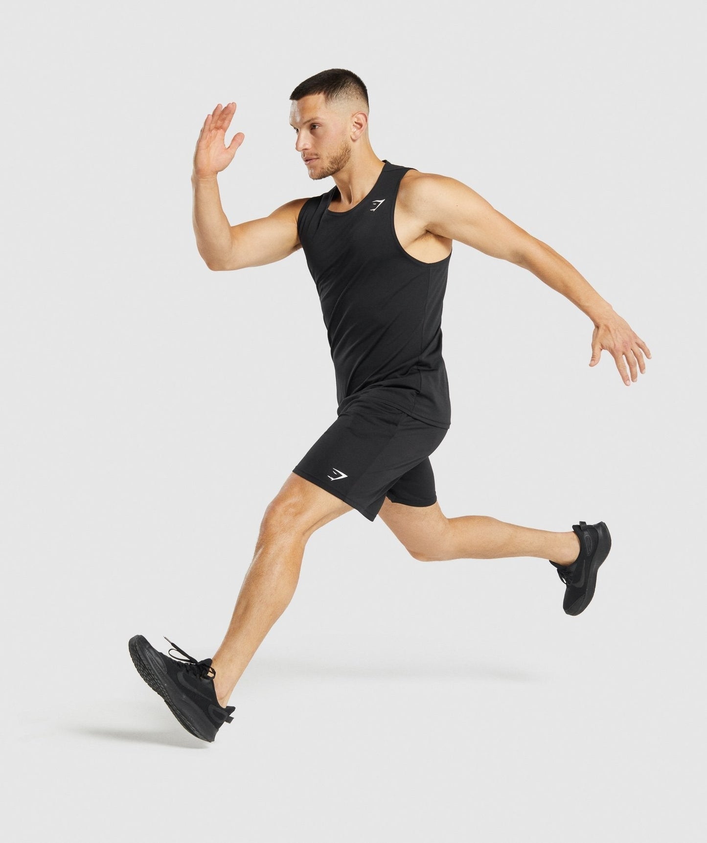 Gymshark No Show Socks 3pk - Black