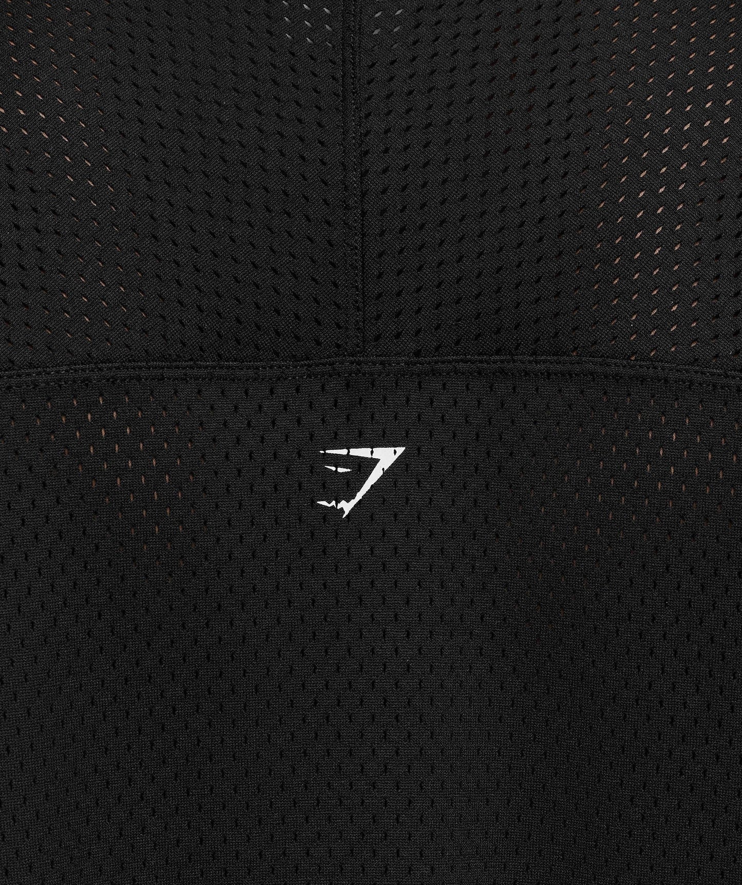 Gymshark Graphic Mesh Oversized T-Shirt - Black