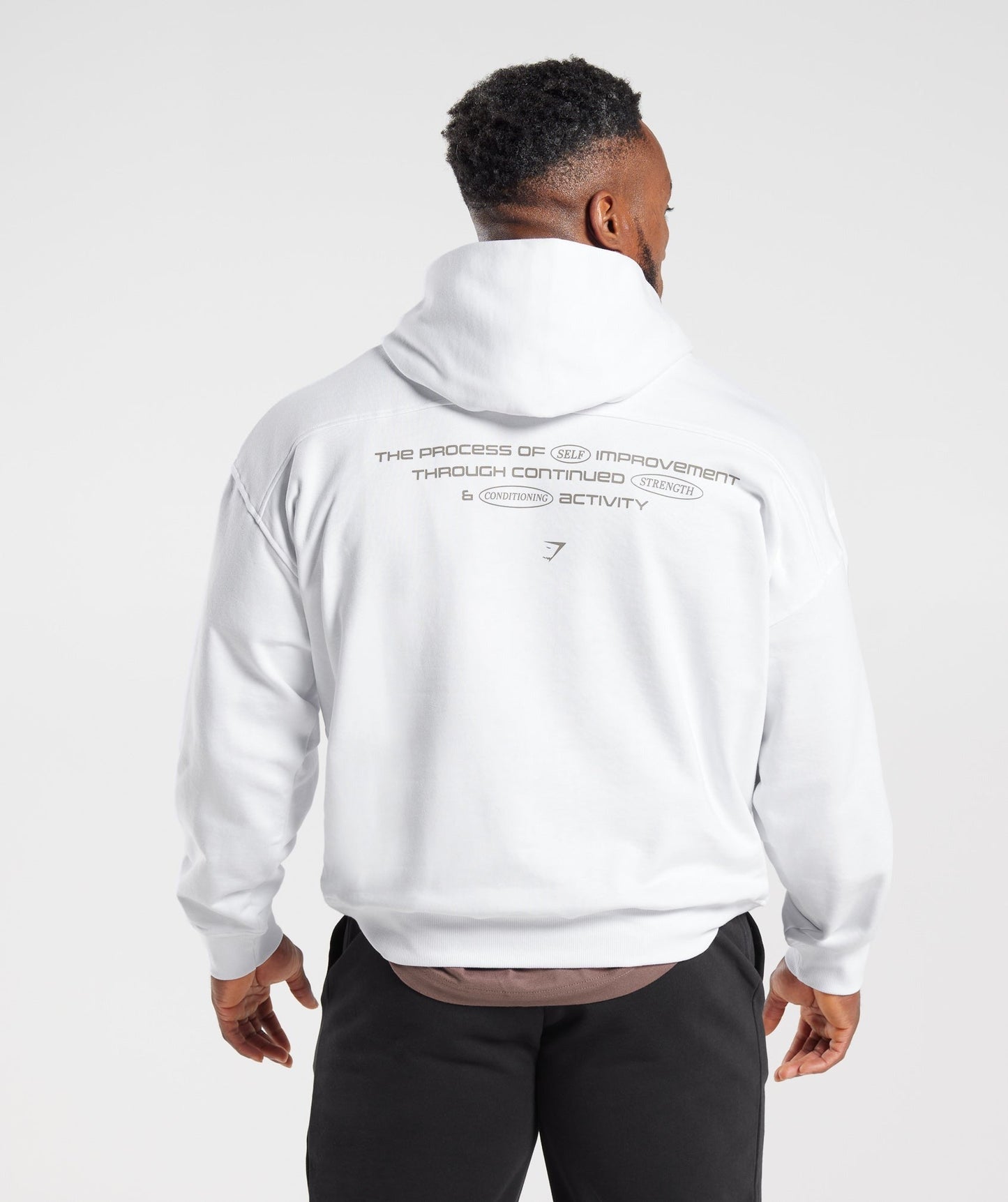 Gymshark Intergalactic Lifting Hoodie - White