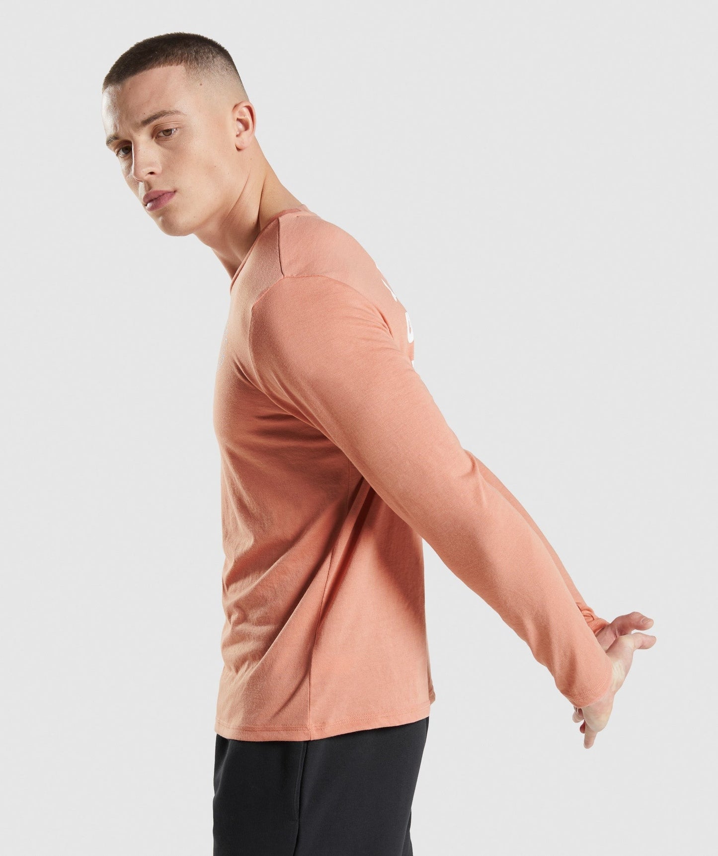 Gymshark Legacy Long Sleeve T-Shirt - Nevada Pink