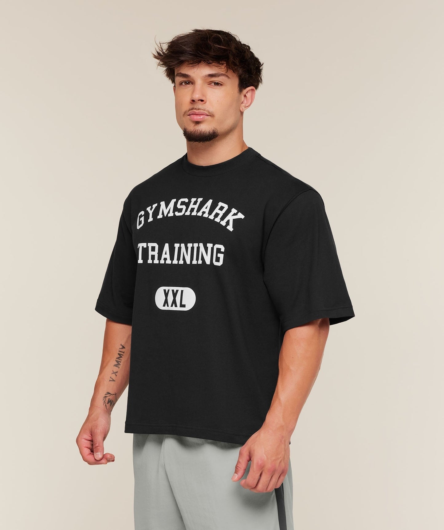 Gymshark Training Graphic T-Shirt - Black
