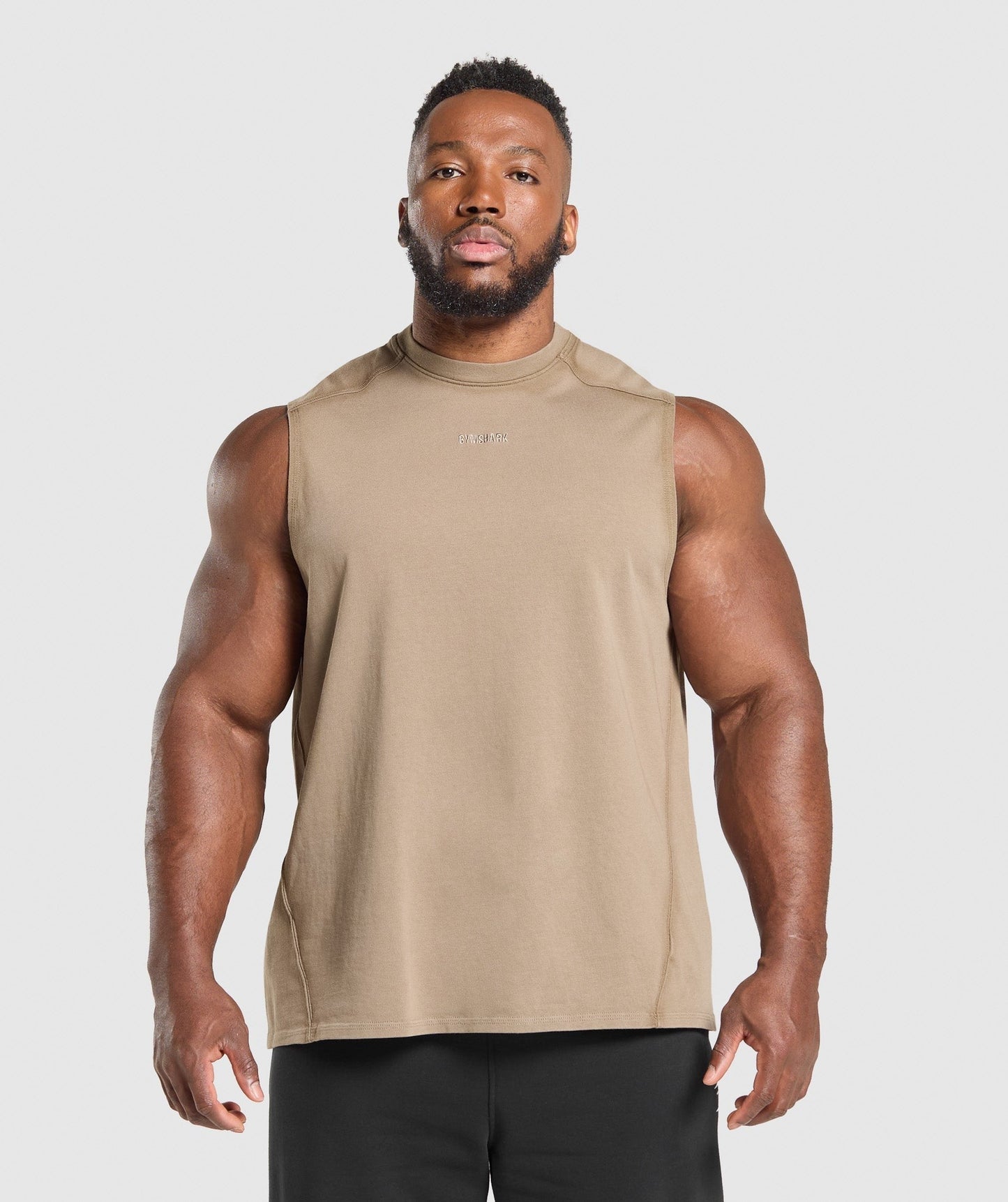 Gymshark Heavyweight Tank - Lifestyle Brown