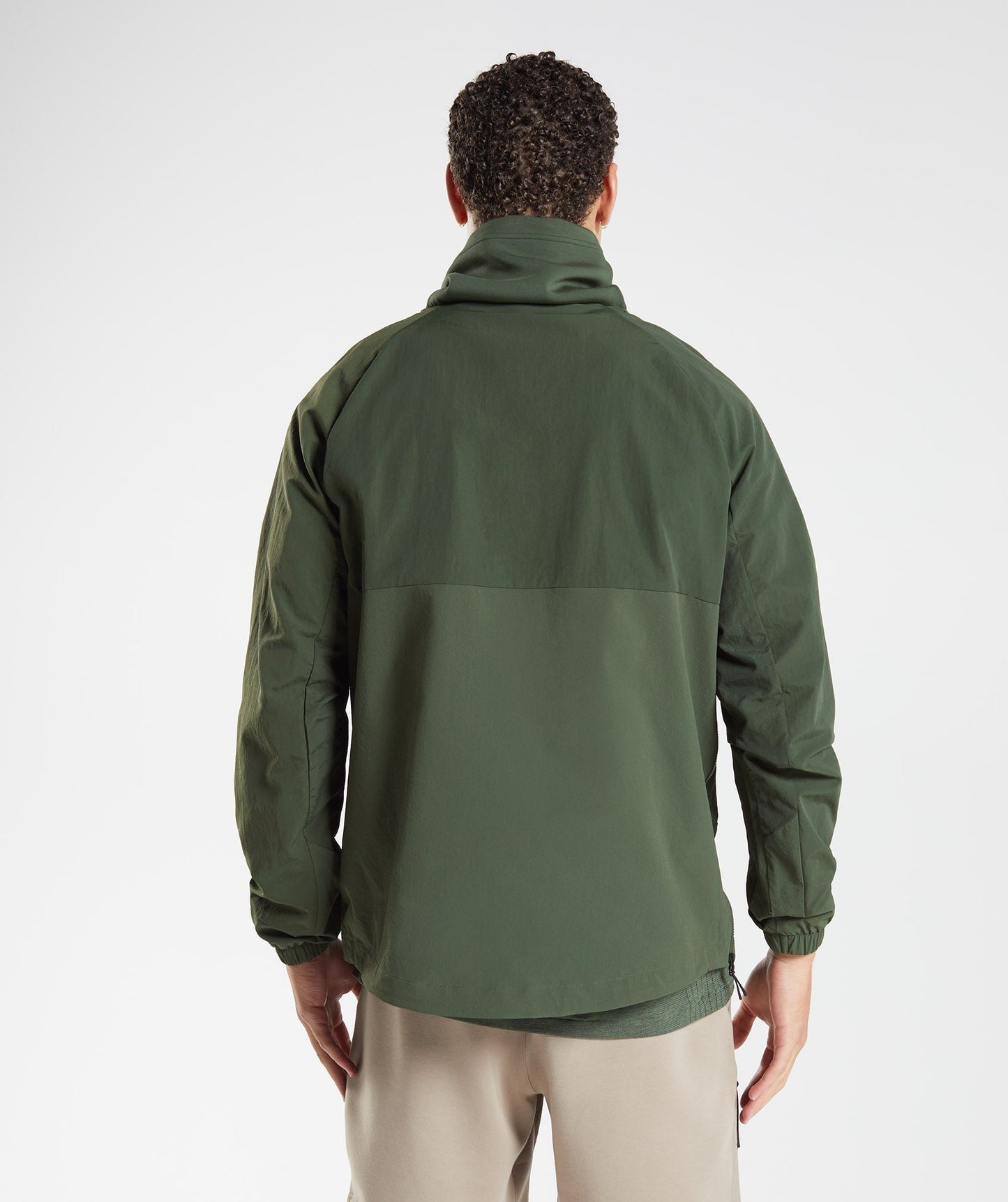 Gymshark Retake Anorak - Moss Olive