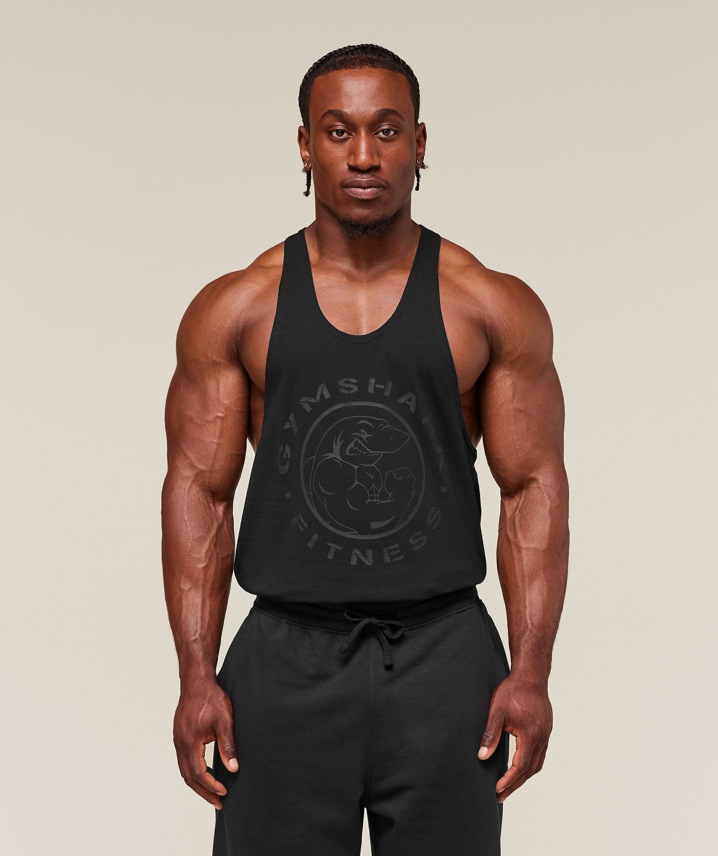 Gymshark Legacy Stringer - Black