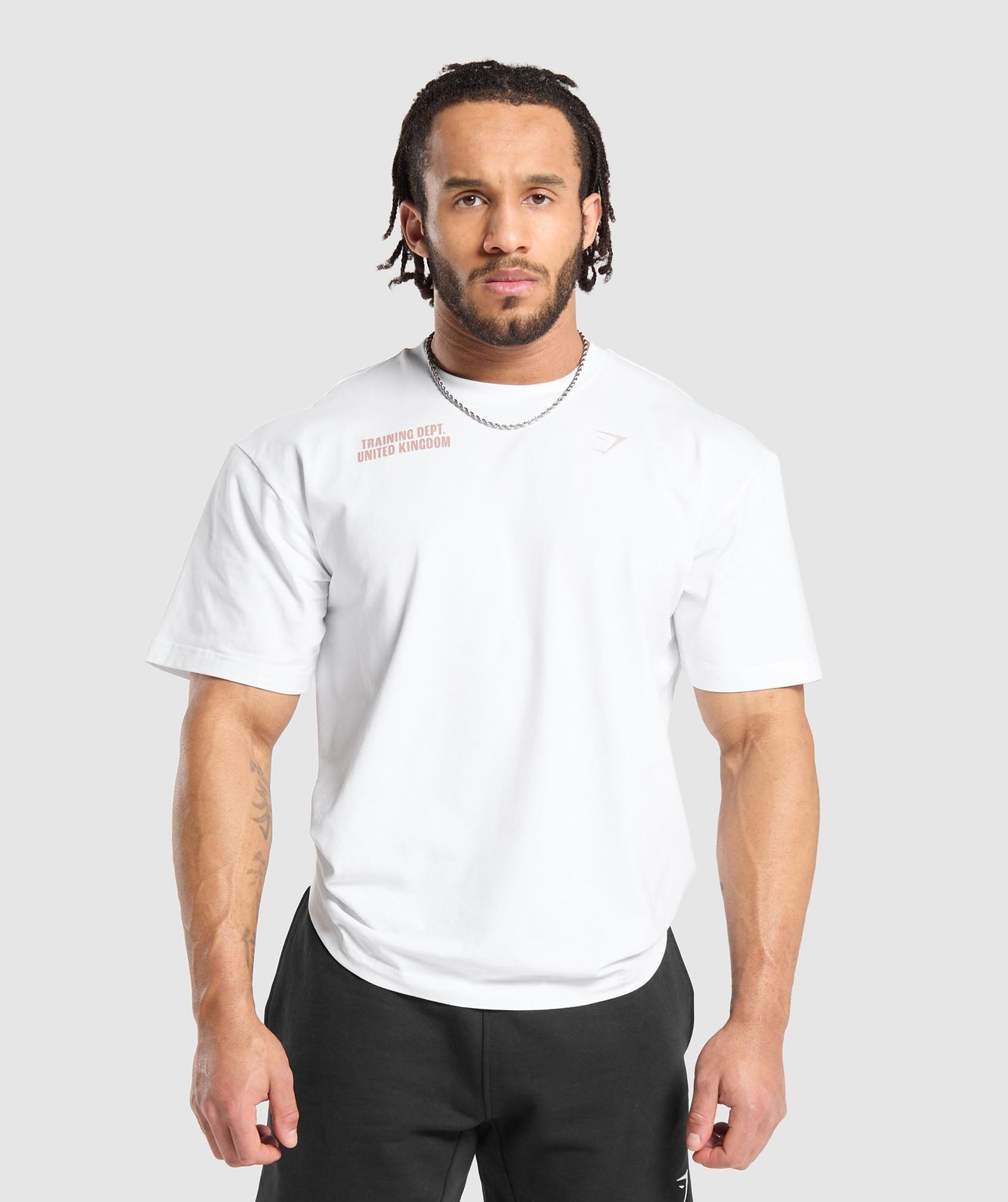 Gymshark Training Dept. UK T-Shirt - White