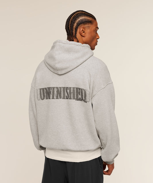 Gymshark x CBUM Washed Hoodie - Bros Stone Grey Marl