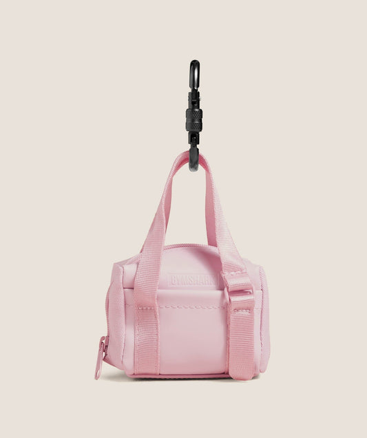 Gymshark Everyday Mini Holdall Keychain - Cloud Pink