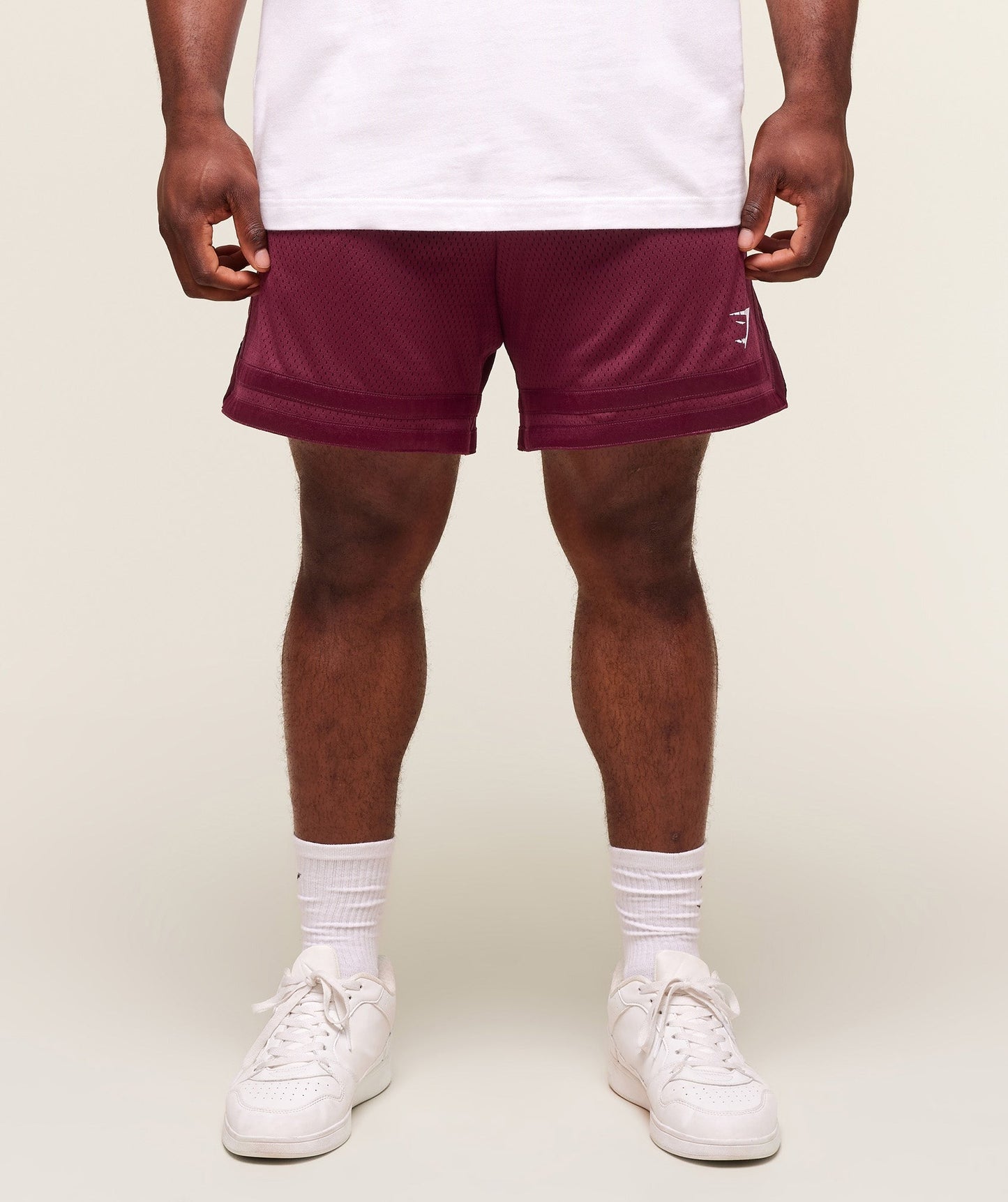 Gymshark Campus Mesh Shorts - Strong Pink