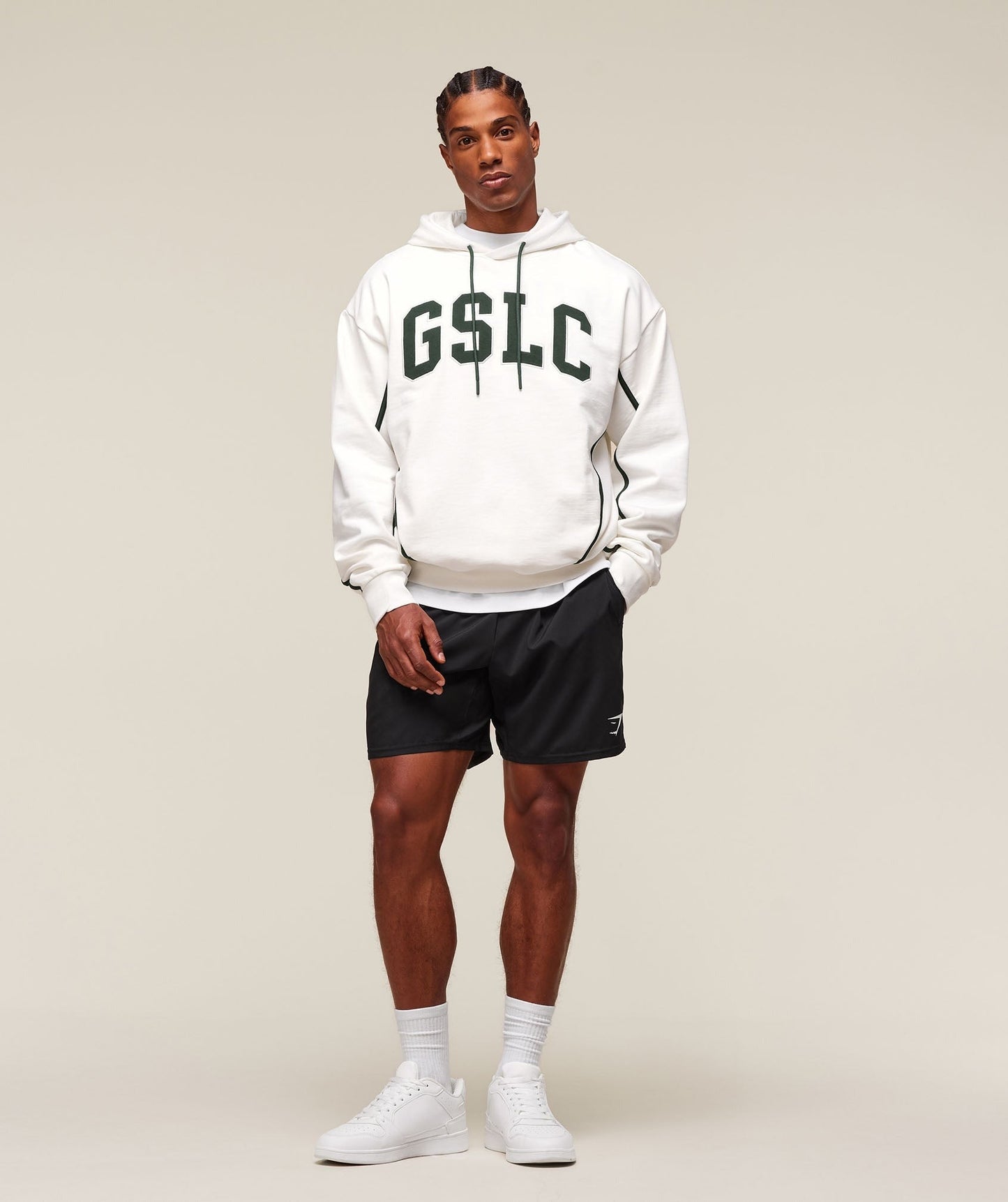 Gymshark GSLC Hoodie - Soft White