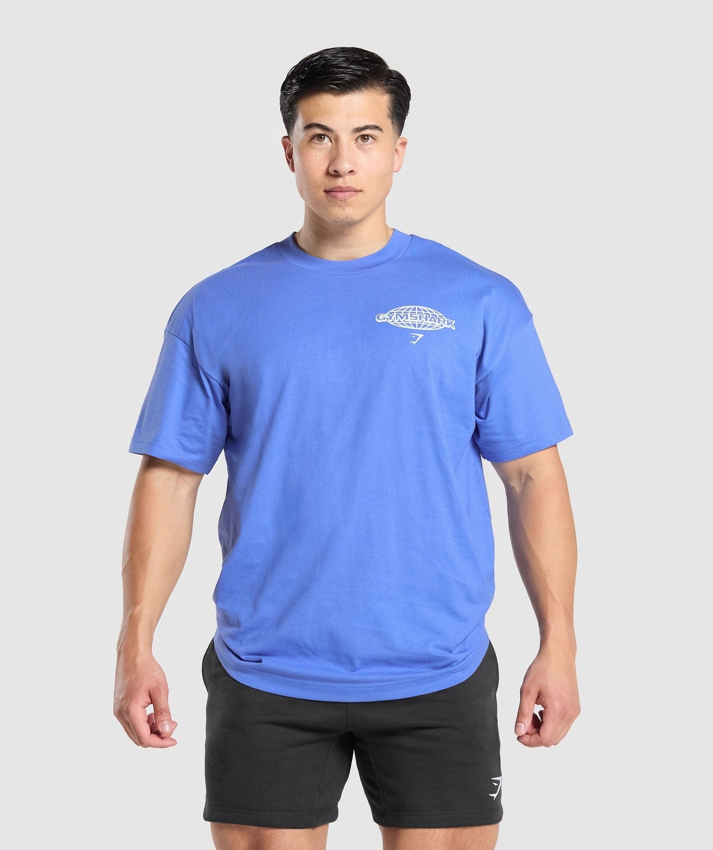 Gymshark Worldwide T-Shirt - Iris Blue