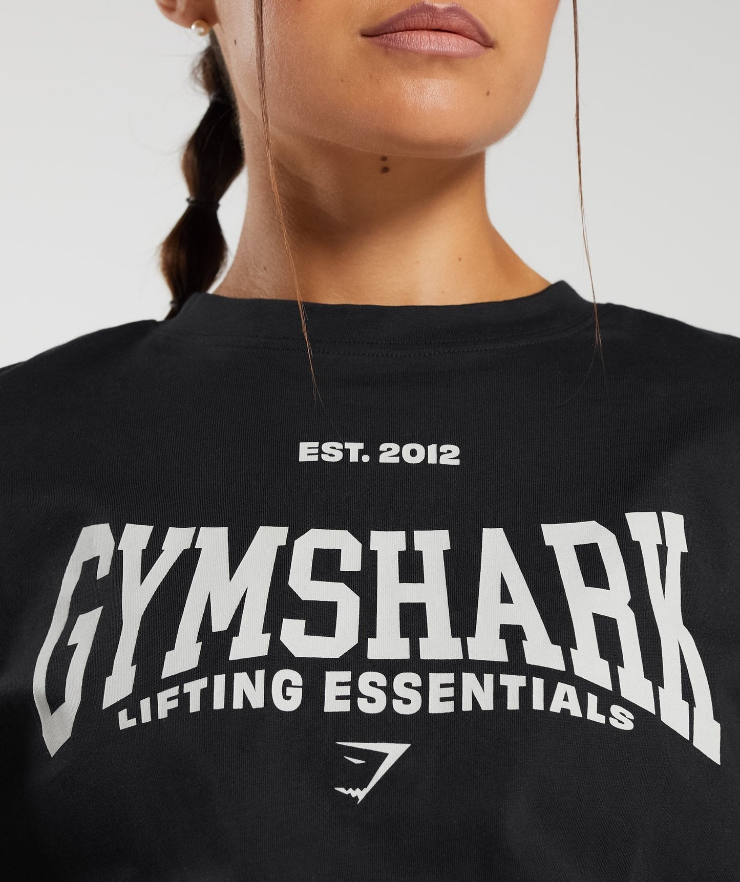 Gymshark Lifting Essentials Oversized T-shirt - Black