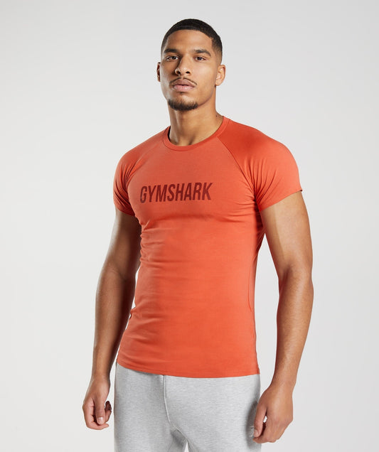 Gymshark Apollo T-Shirt - Storm Red